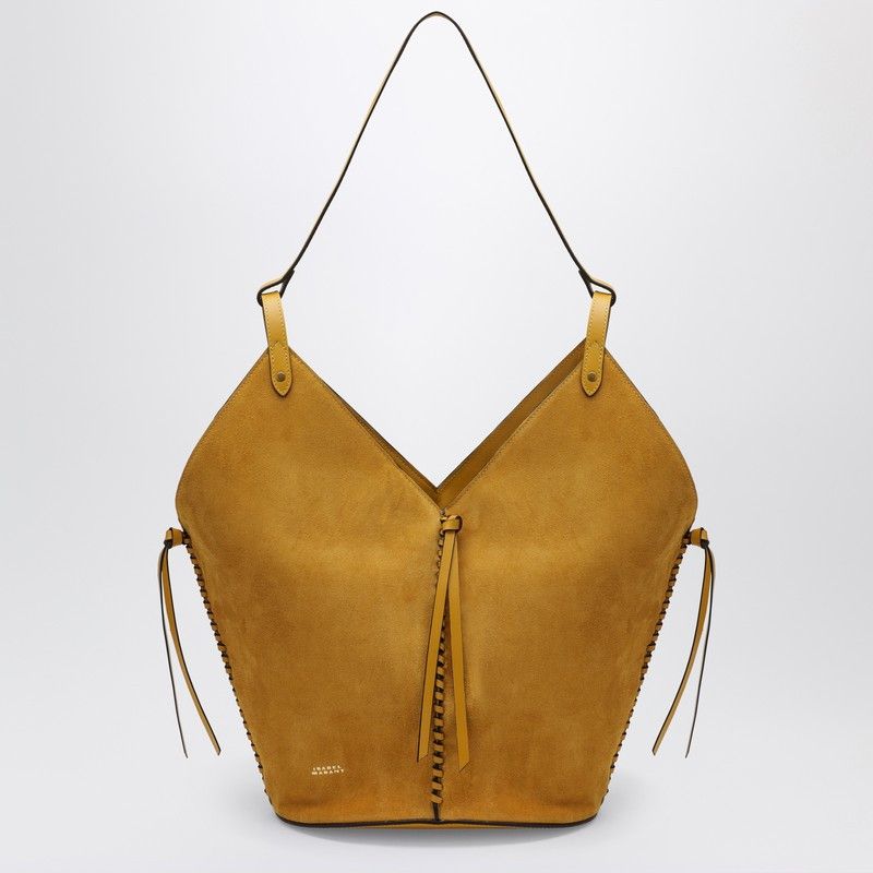 Isabel Marant Isabel Marant Tampa Bag In Saffron Suede Leather Size ONE SIZE - 1 Thumbnail