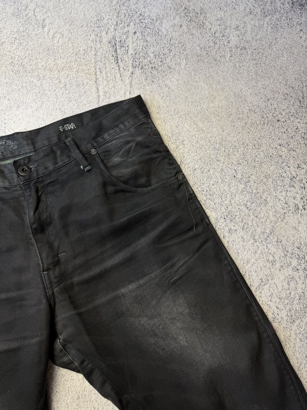 G-Star Rare Vintage G-Star Raw 3D Slim Pants 90's Y2K Size US 33 - 8 Thumbnail