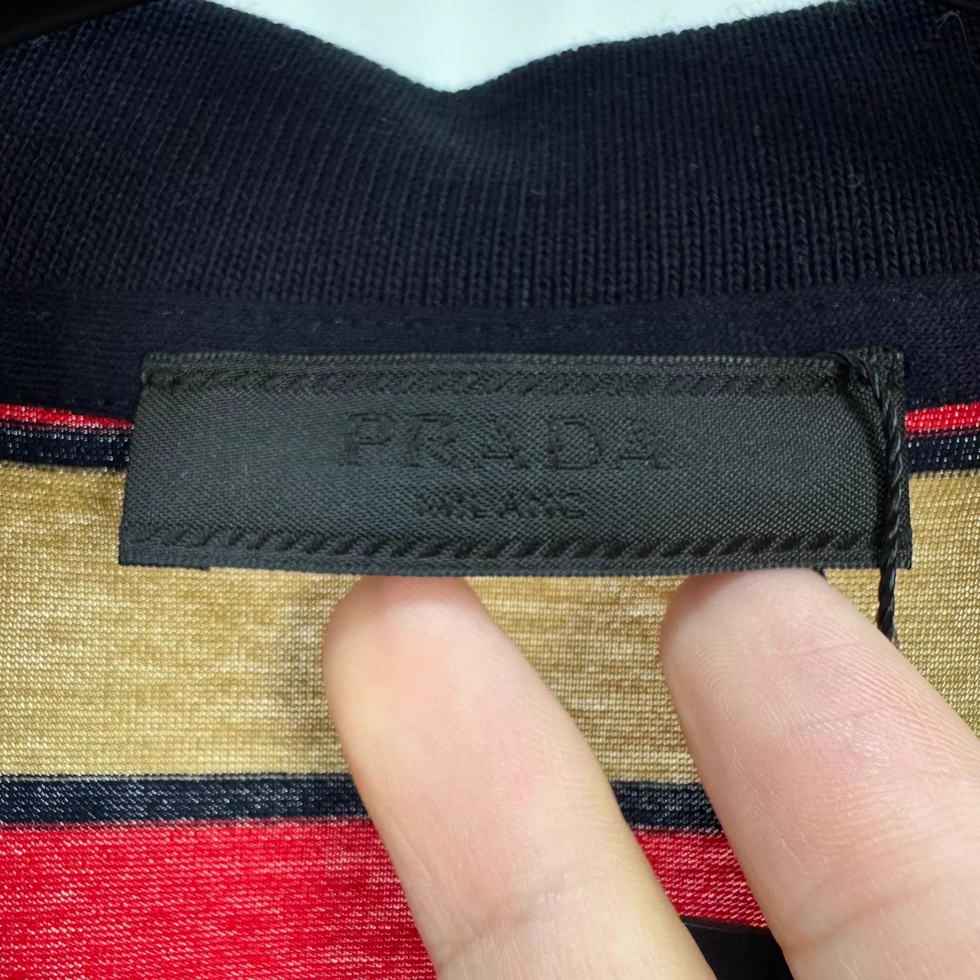 Prada Prada 24fw Embroidered P Polo L new Size US L / EU 52-54 / 3 - 5 Thumbnail