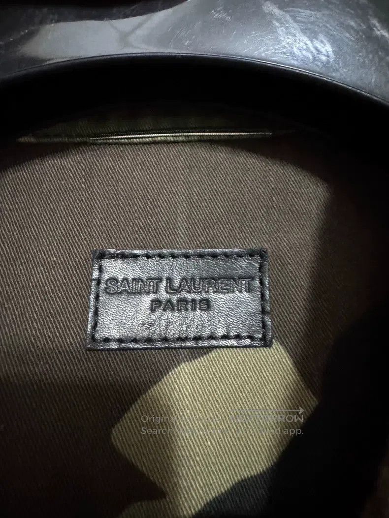 Saint Laurent Paris Saint Laurent Paris Medal Four Pocket Military Camo Jacket Size US S / EU 44-46 / 1 - 5 Thumbnail