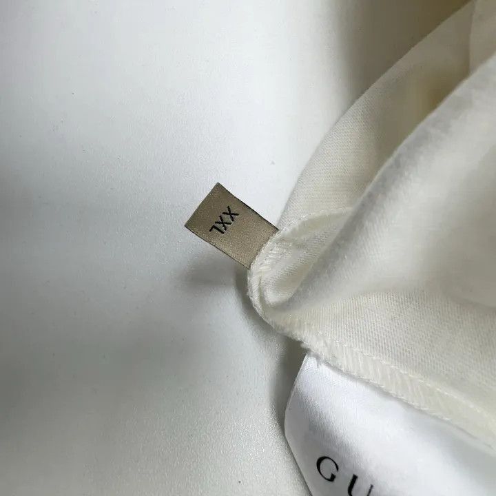 Gucci Gucci Gucci Mirror Letter Print Cotton T-Shirt -2506 Size US XXL / EU 58 / 5 - 4 Thumbnail