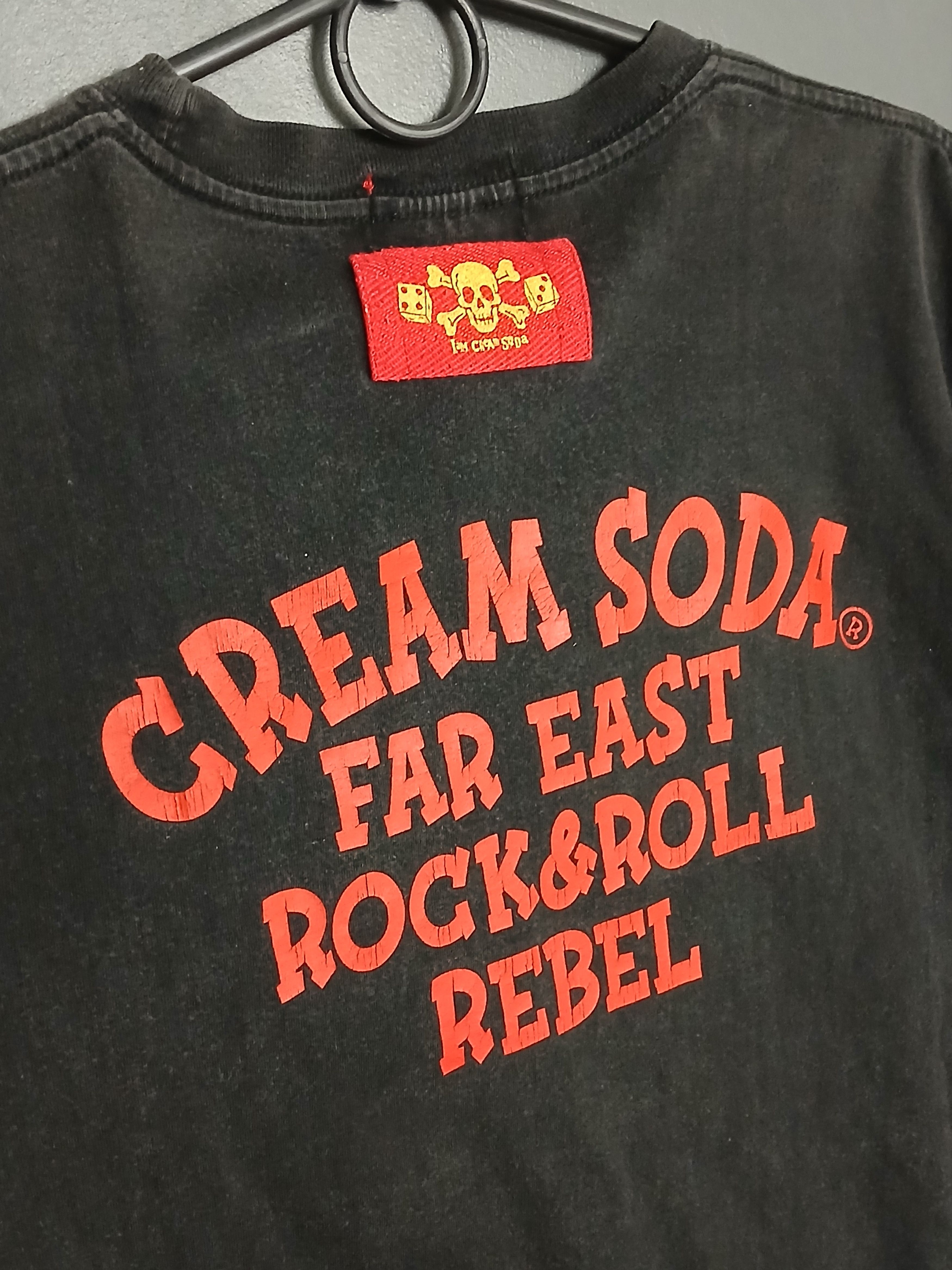 Band Tees Cream Soda Far East Rock & Roll Rebel T-Shirt Size US M / EU 48-50 / 2 - 4 Thumbnail