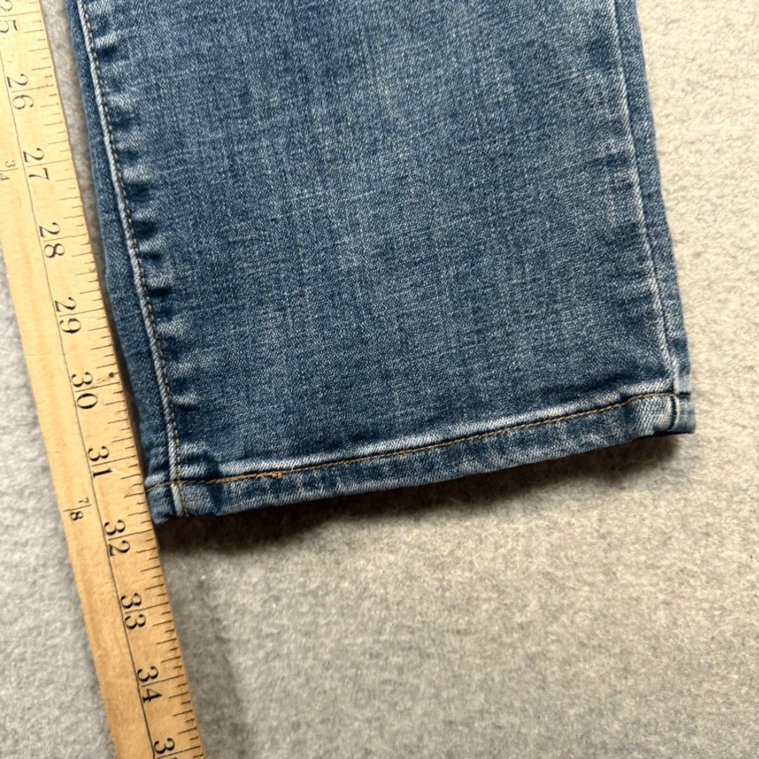 Levi's Levi's 505 Jeans Womens Size 29 Medium Wash Denim Straight Leg Pockets Blue 29 Women Size 29" - 5 Thumbnail