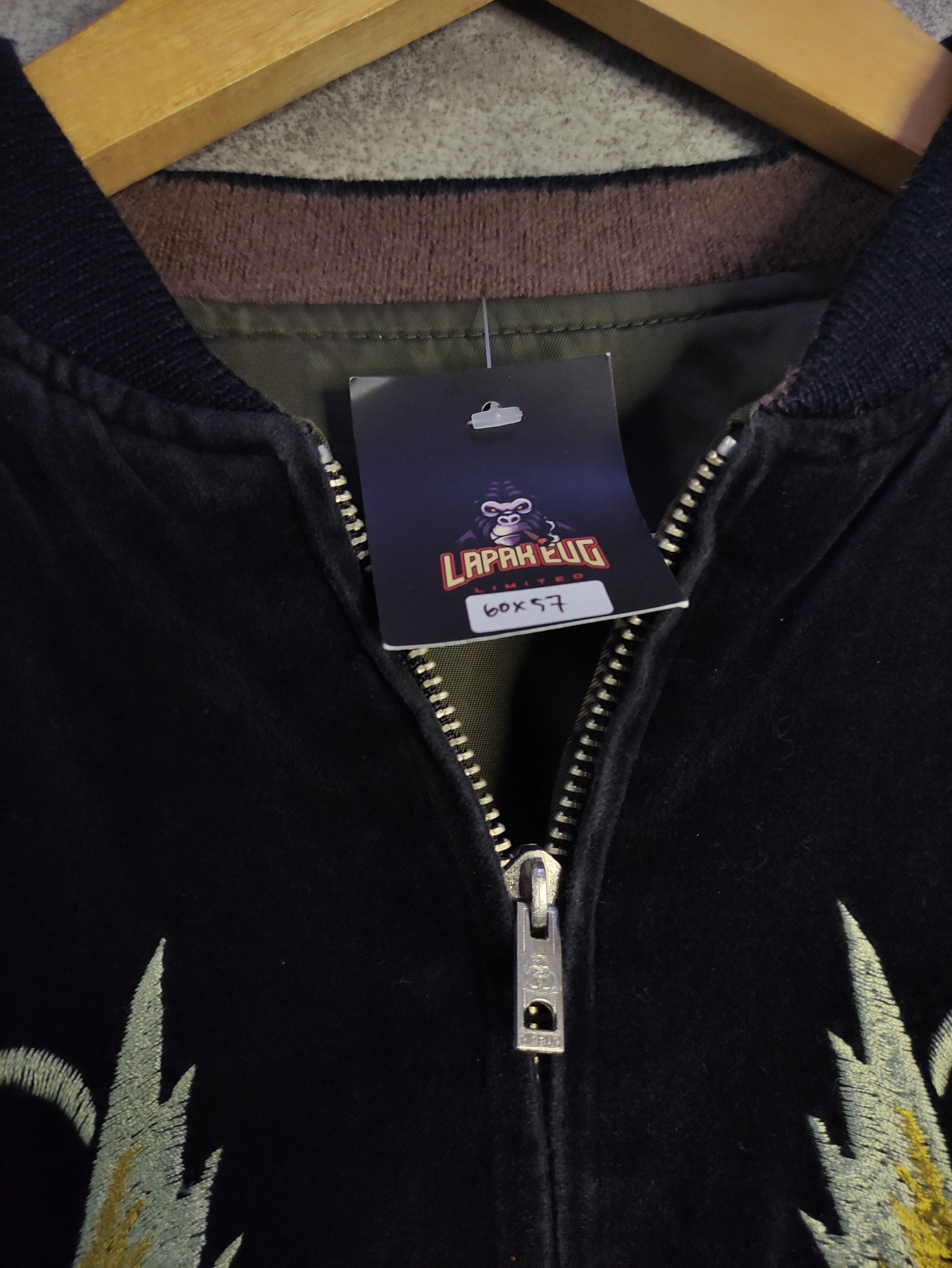 Vintage Vintage Sukajan Jacket - Back Street Crewled Dragon Japan Size US M / EU 48-50 / 2 - 7 Thumbnail