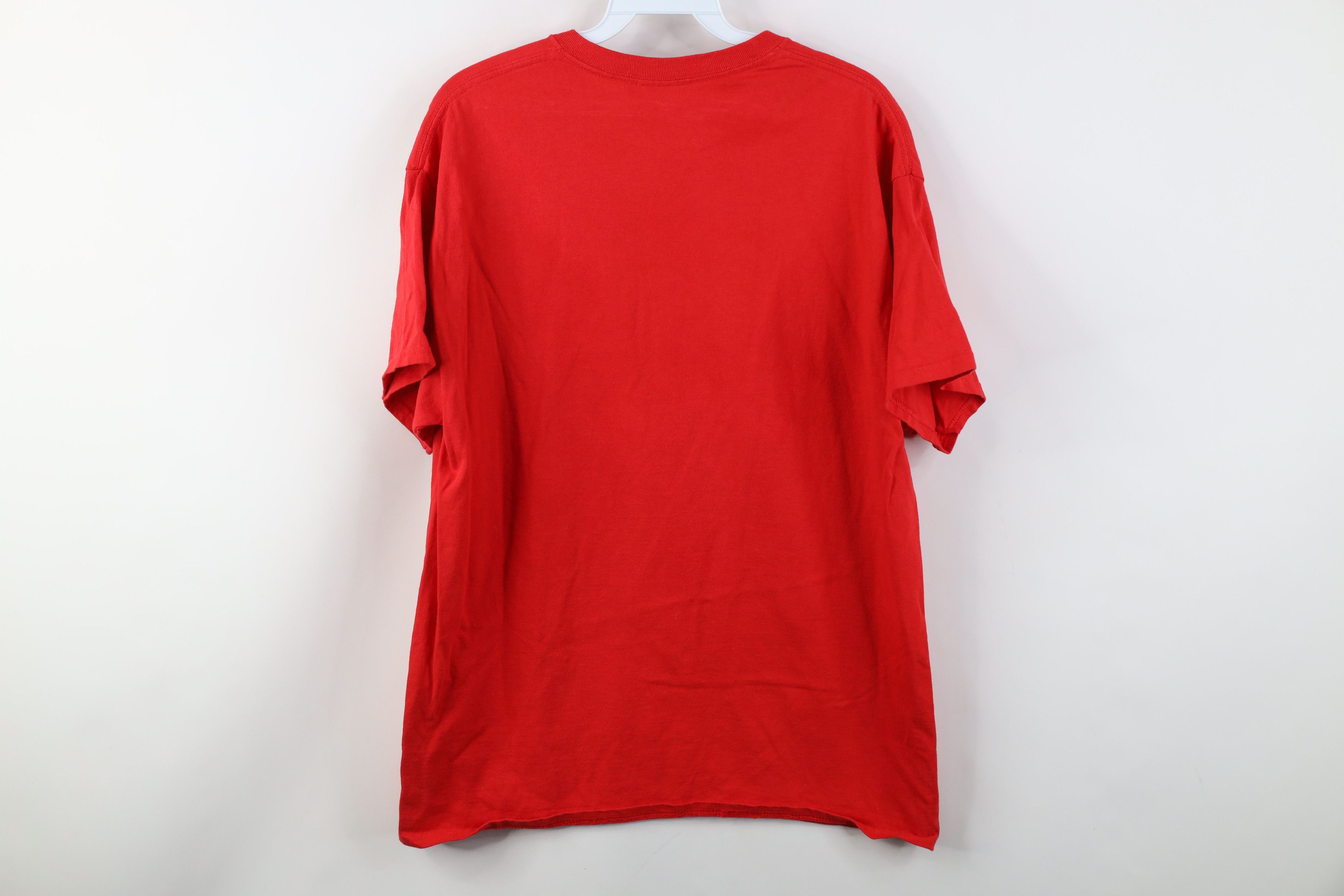 Gildan Vintage Y2K Spell Out NASA Space Short Sleeve T-Shirt Red Size US L / EU 52-54 / 3 - 11 Thumbnail