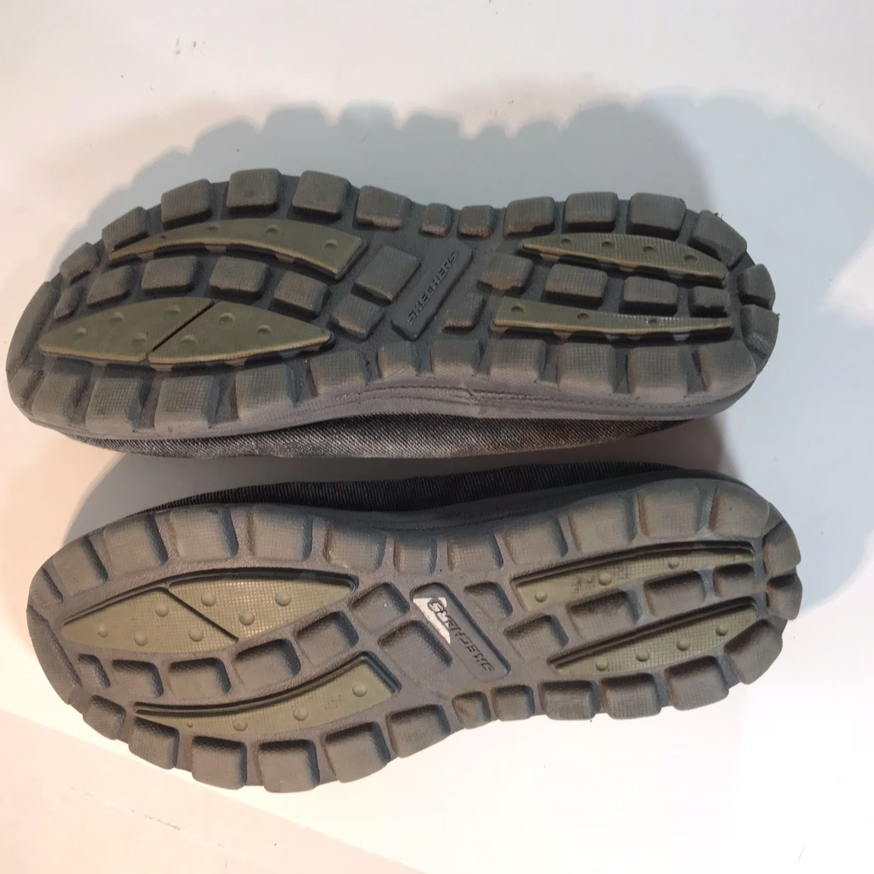 SKECHERS Skechers Loafers Mens Size 10 Gray Casual Slip On Memory Foam Comfort Size US 10 / EU 43 - 7 Thumbnail