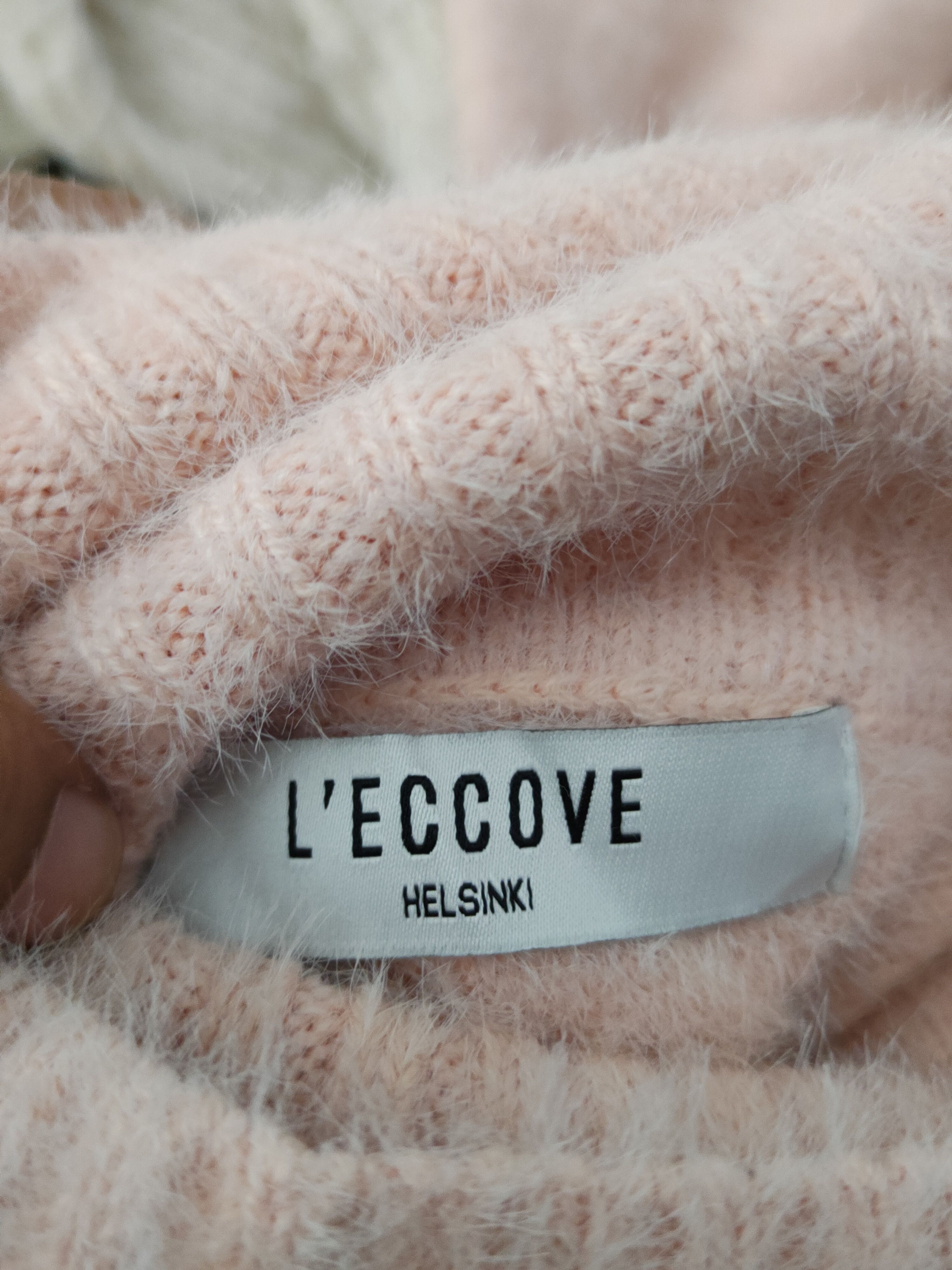 Japanese Brand L'eccove Peach Shag Shaggy Fur Mohair Knitwear #W1634 Size M / US 6-8 / IT 42-44 - 12 Thumbnail