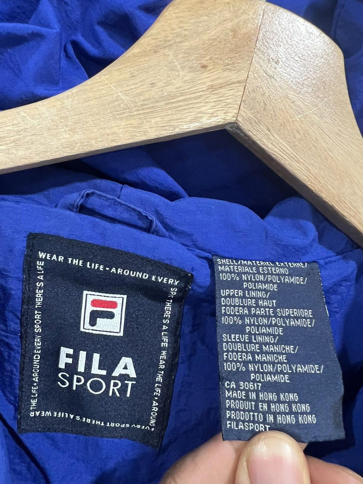 Vintage Vintage Fila Sport Jacket windbreaker Size US XL / EU 56 / 4 - 4 Thumbnail