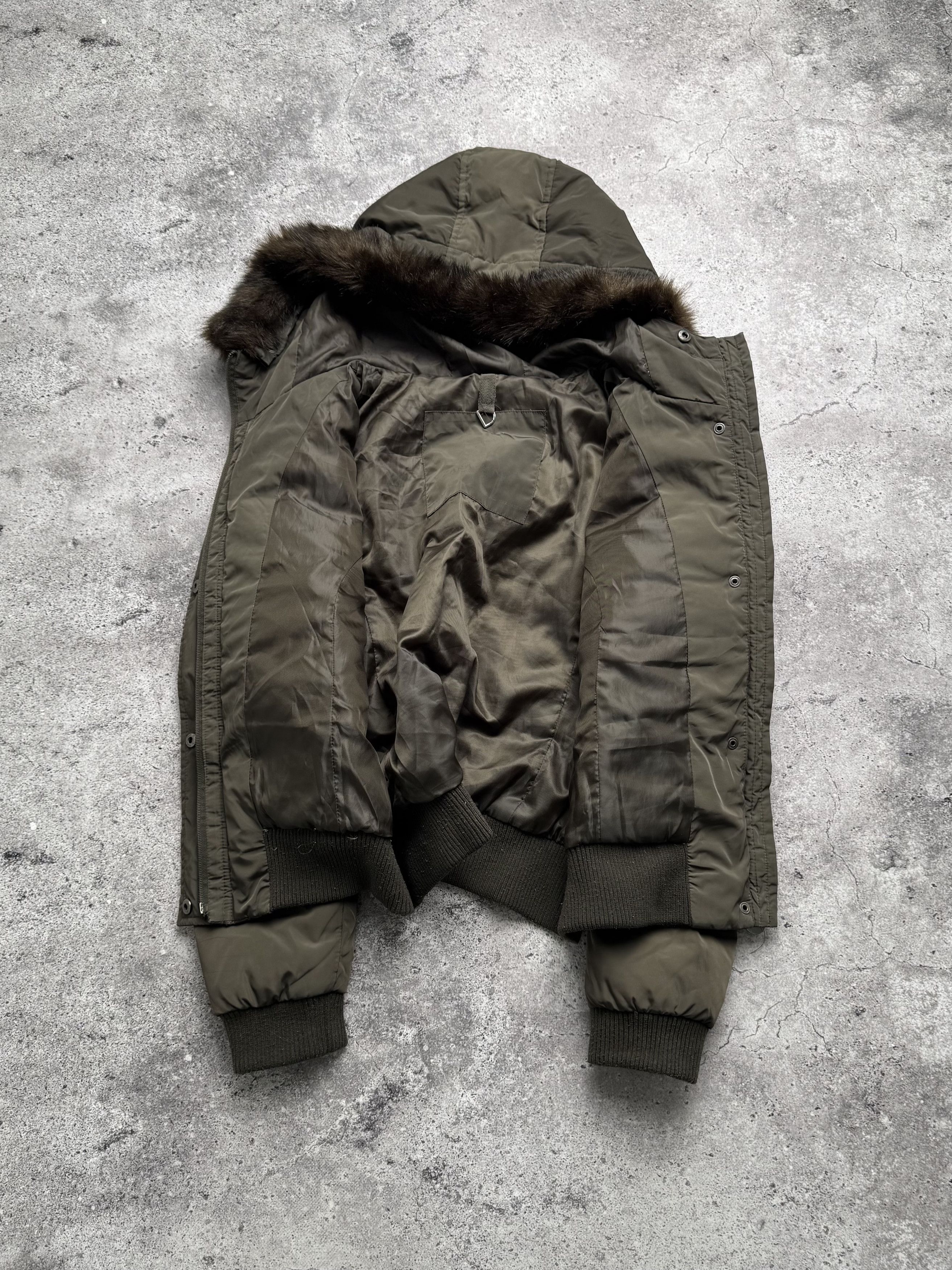 Vintage Vintage Cropped Jacket With Hood C2(V487) Size M / US 6-8 / IT 42-44 - 8 Thumbnail