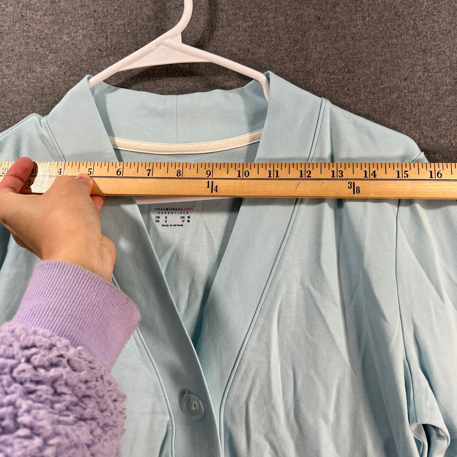 Isaac Mizrahi Isaac Mizrahi Live! Essentials Pima Cotton Cardigan Size S / US 4 / IT 40 - 6 Thumbnail