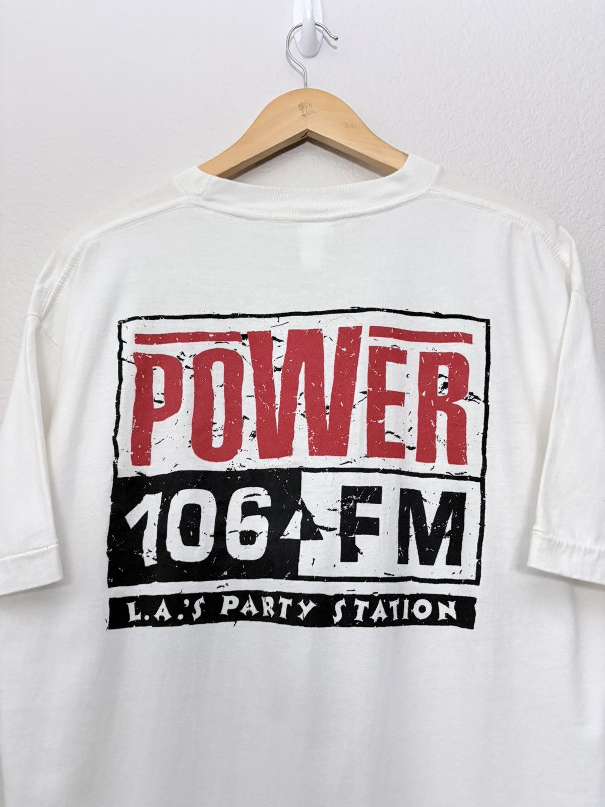 Rap Tees 90’s Power 106 FM Tee Signed by Big Boy DJ Ray and Lidia Size US XL / EU 56 / 4 - 3 Thumbnail