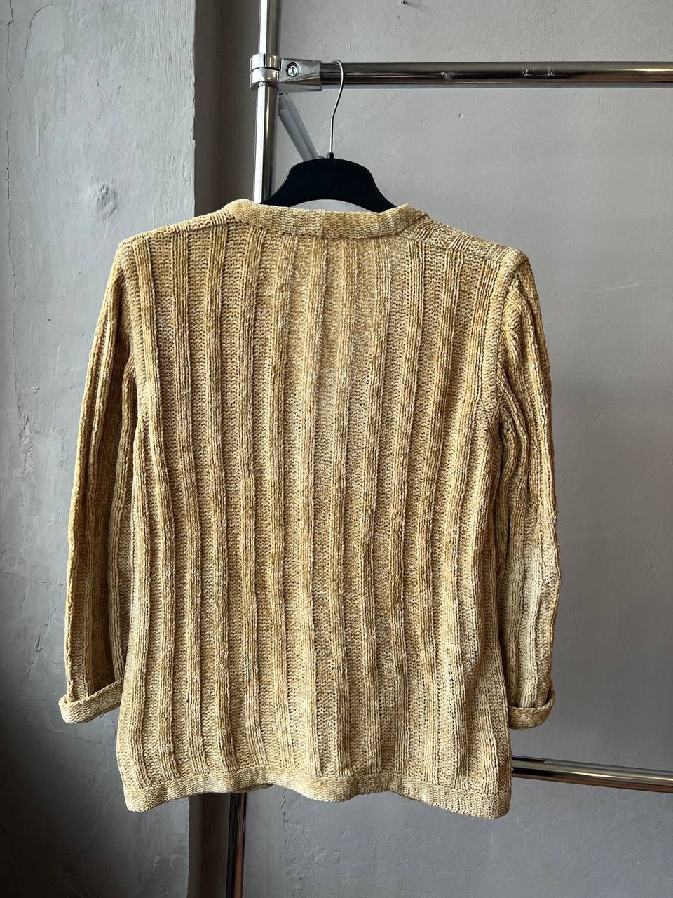 Celine VINTAGE CELINE PARIS BUTTON WOMEN CLASSIC KNIT CARDIGAN Sz44 Size M / US 6-8 / IT 42-44 - 13 Thumbnail