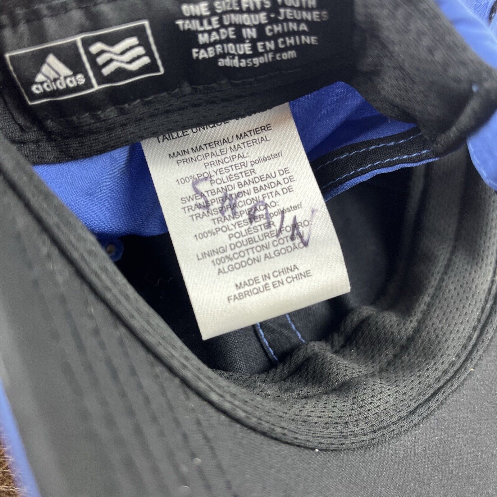 Adidas Adidas Blue Cap Hat Running Hat Blue Adjustable Hat Blue Adu Size ONE SIZE - 17 Thumbnail