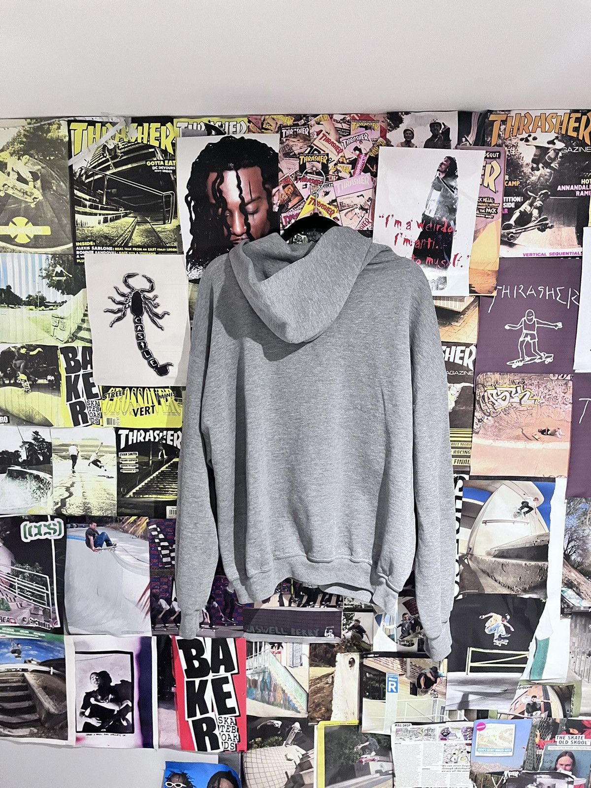 Russell Athletic × Vintage Vintage baggy Russell hoodie Size US XL / EU 56 / 4 - 2 Thumbnail