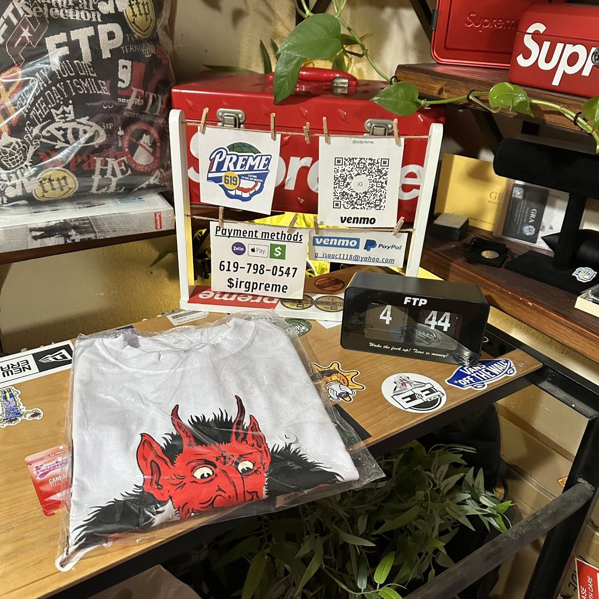 Fuck The Population Ftp Krampus tee L white Size US L / EU 52-54 / 3 - 1 Thumbnail