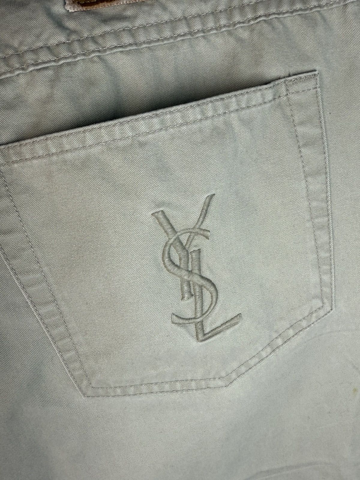 Yves Saint Laurent Beige 36x32 YSL Jeans Cotton Pants Size US 36 / EU 52 - 15 Thumbnail