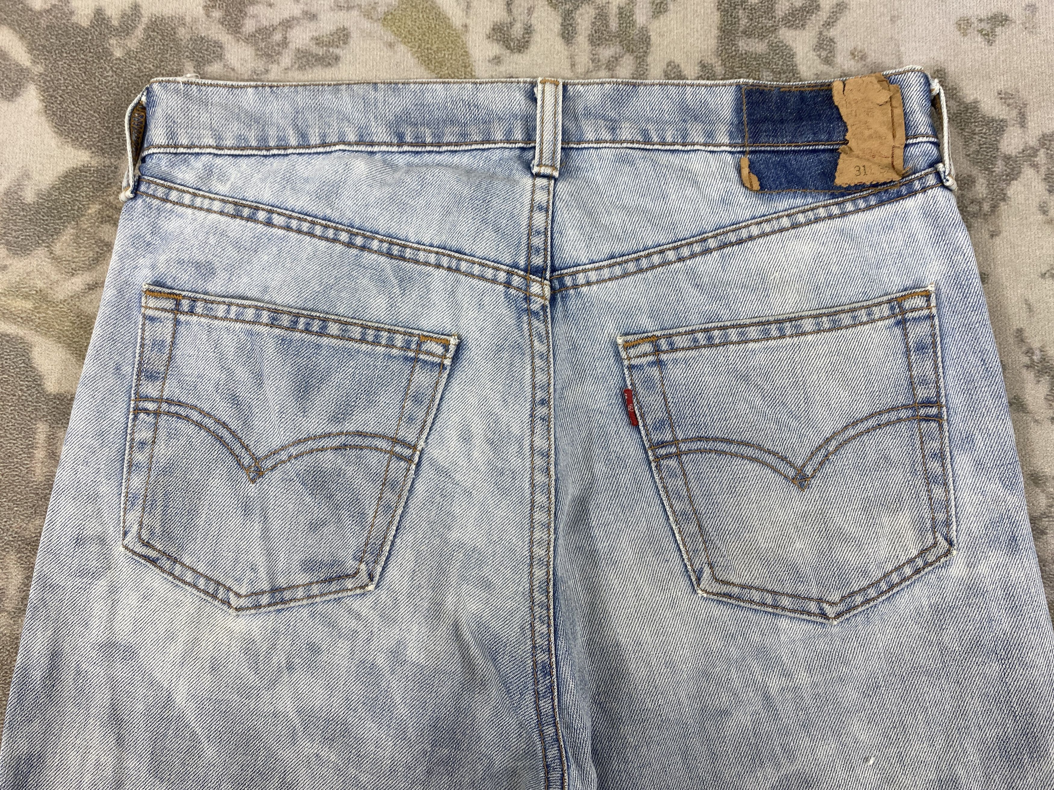 Levi's Distressed Blue Vintage Levi's 507 Jeans 31x31.5- JN3908 Size US 31 - 4 Thumbnail
