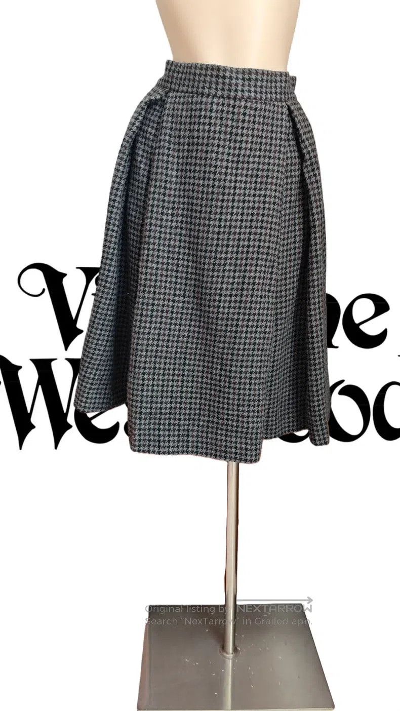 Vivienne Westwood Vivienne Westwood size 01 Houndstooth wool skirt Size 23" - 1 Thumbnail