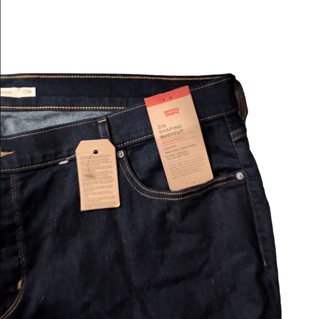 Levi's Levi's 315 Shaping Boot cut Jeans Size 22W Size 41" - 2 Thumbnail