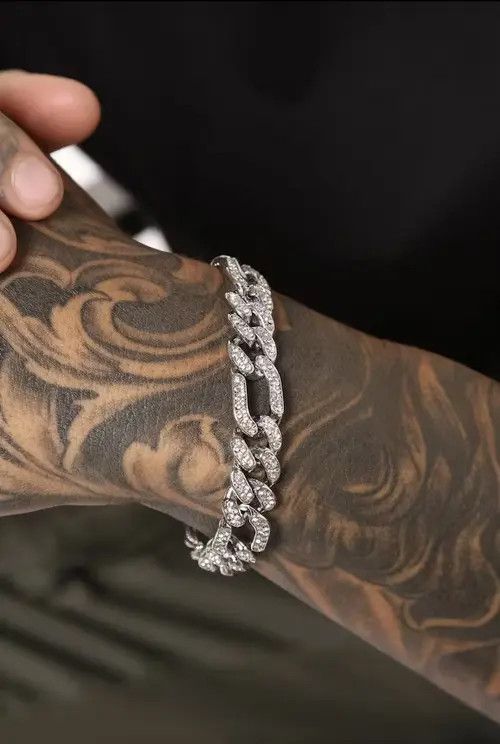 Jewelry Iced up Bracelet Chain in Silver Size ONE SIZE - 1 Thumbnail
