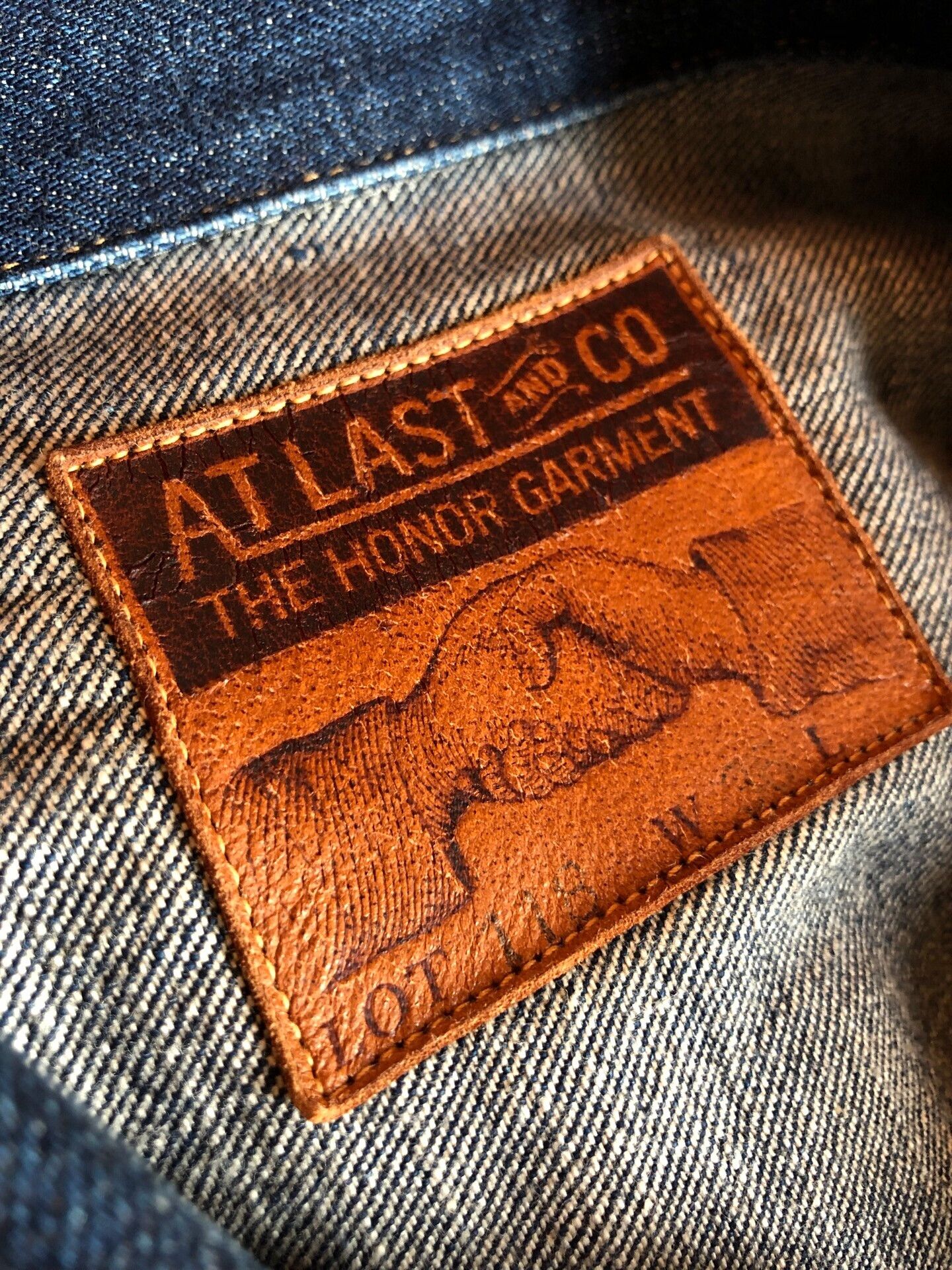 At Last & Co AT LAST co 118J Denim Jacket Size US M / EU 48-50 / 2 - 1 Thumbnail