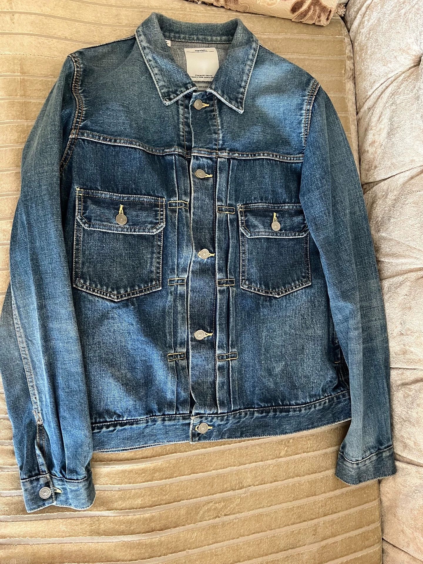 Visvim Visvim SS 101 JKT DAM… | Grailed