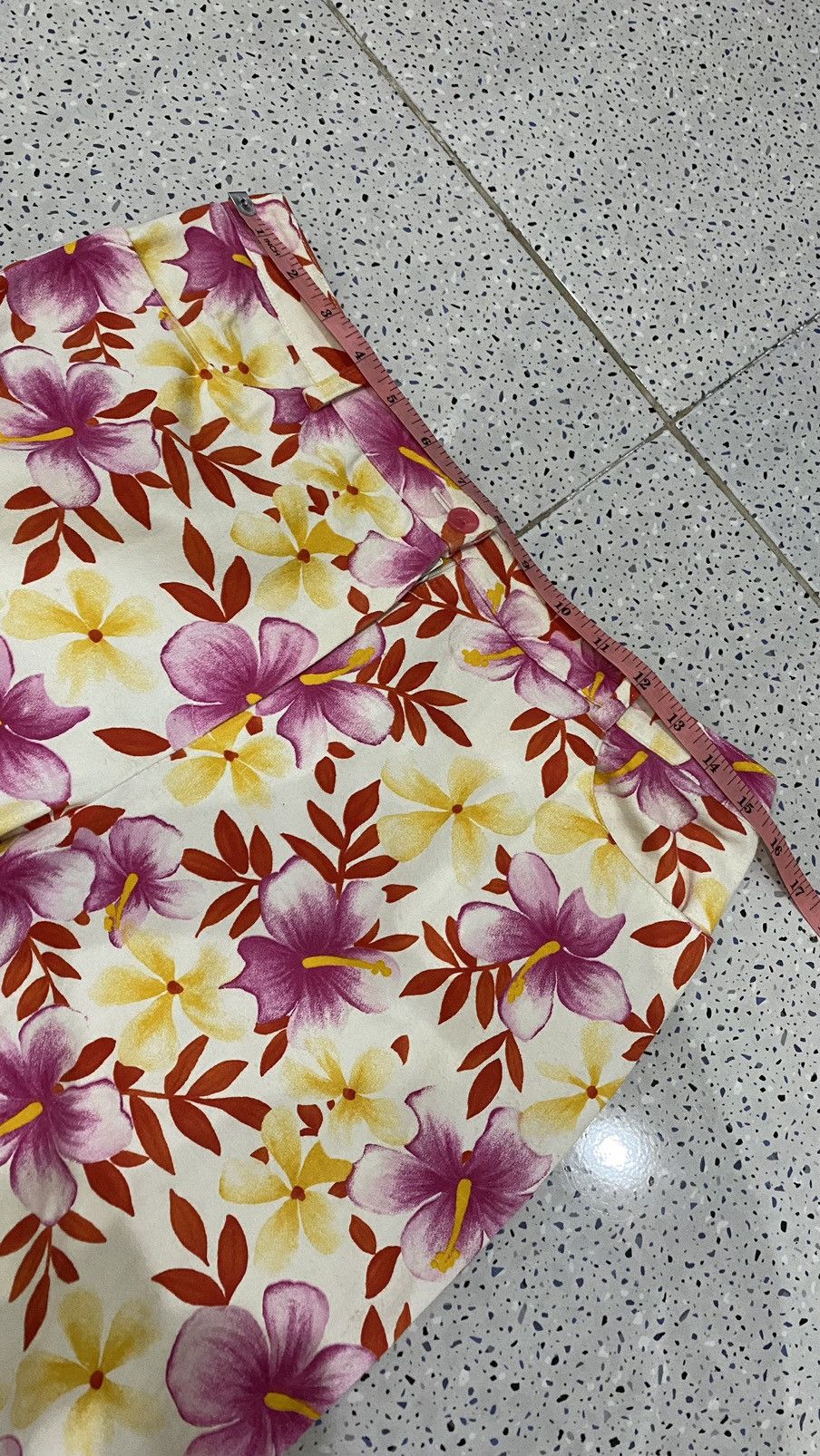Japanese Brand × Vintage Vintage Elle Sport Flower Pattern Pants Size 30" / US 8 / IT 44 - 10 Thumbnail