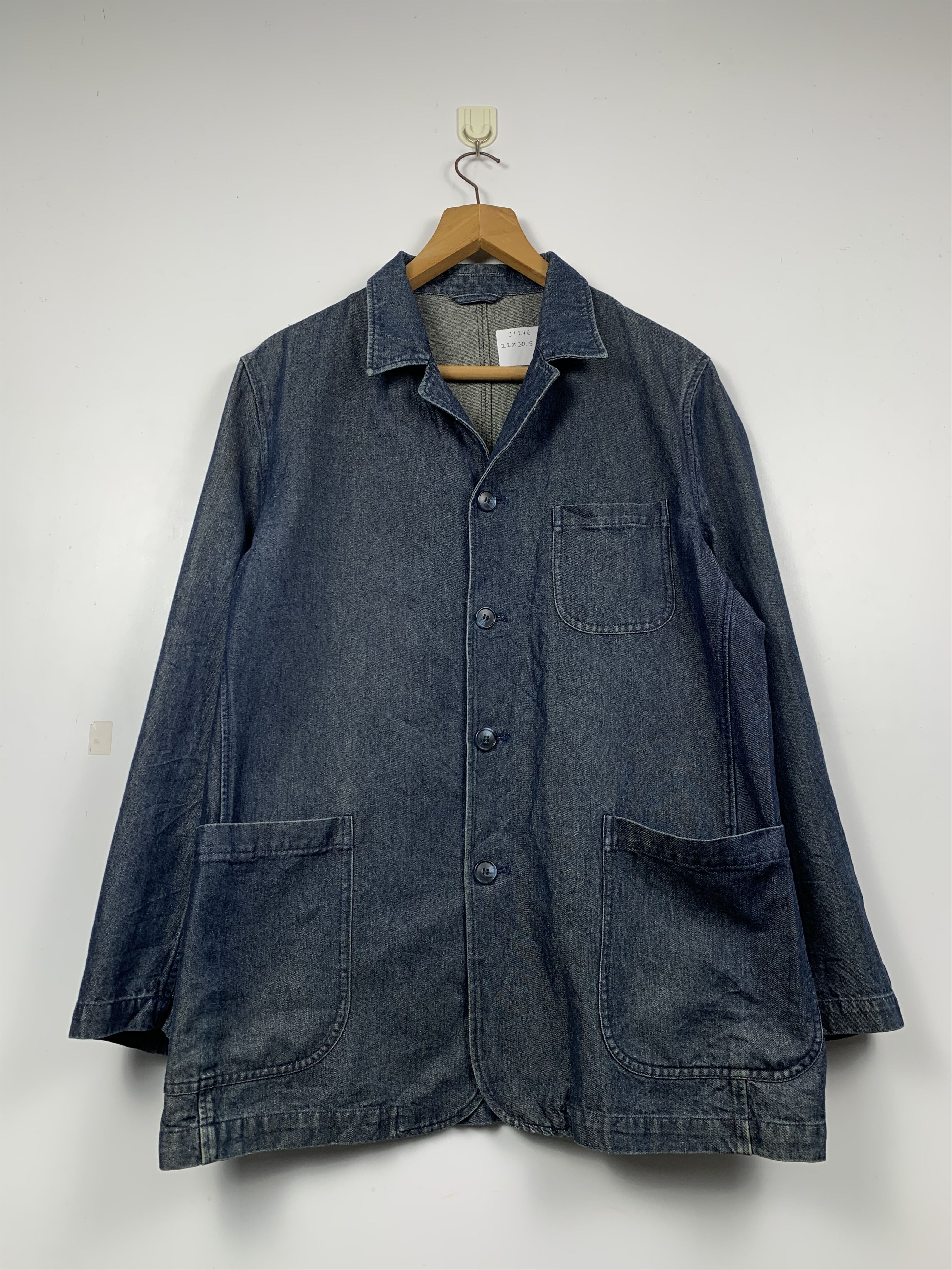 Vintage Vintage 90s Standard Member Denim Jacket J1246 Size US M / EU 48-50 / 2 - 1 Thumbnail