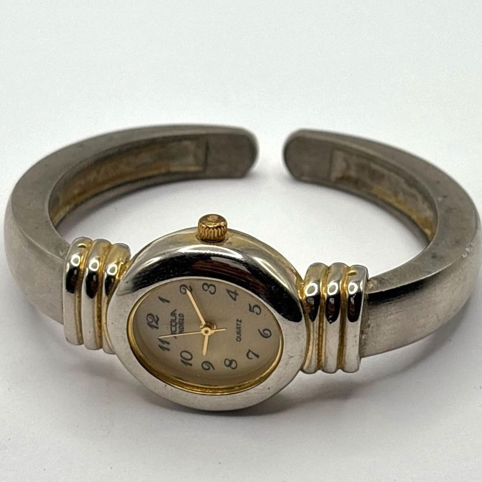 Timex Vintage Silver Acqua Cuff Watch Size ONE SIZE - 3 Thumbnail