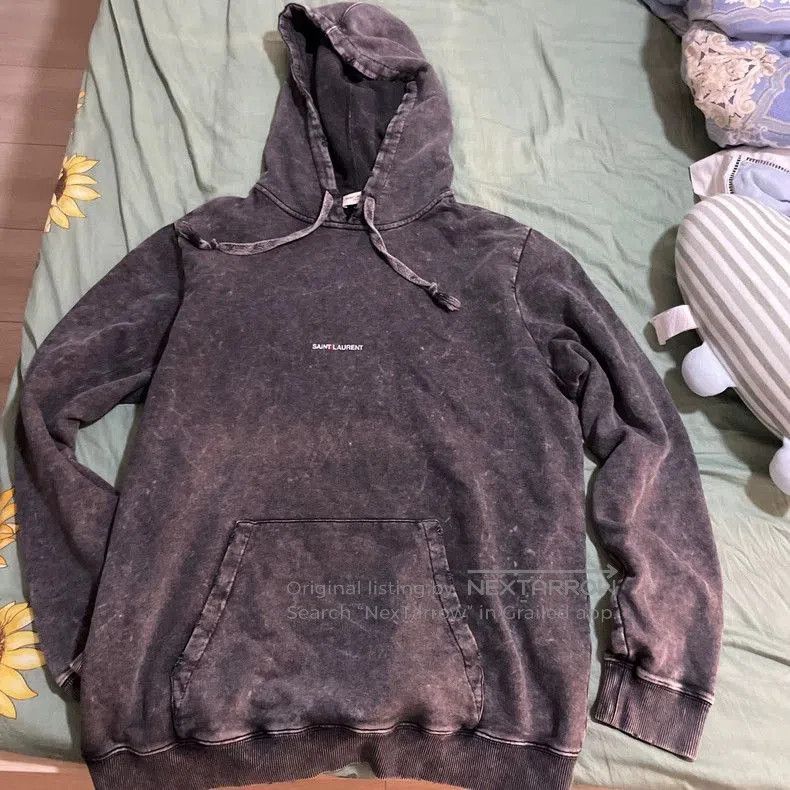 Saint Laurent Paris Saint Laurent Hooded Sweatshirt. Size US L / EU 52-54 / 3 - 1 Thumbnail