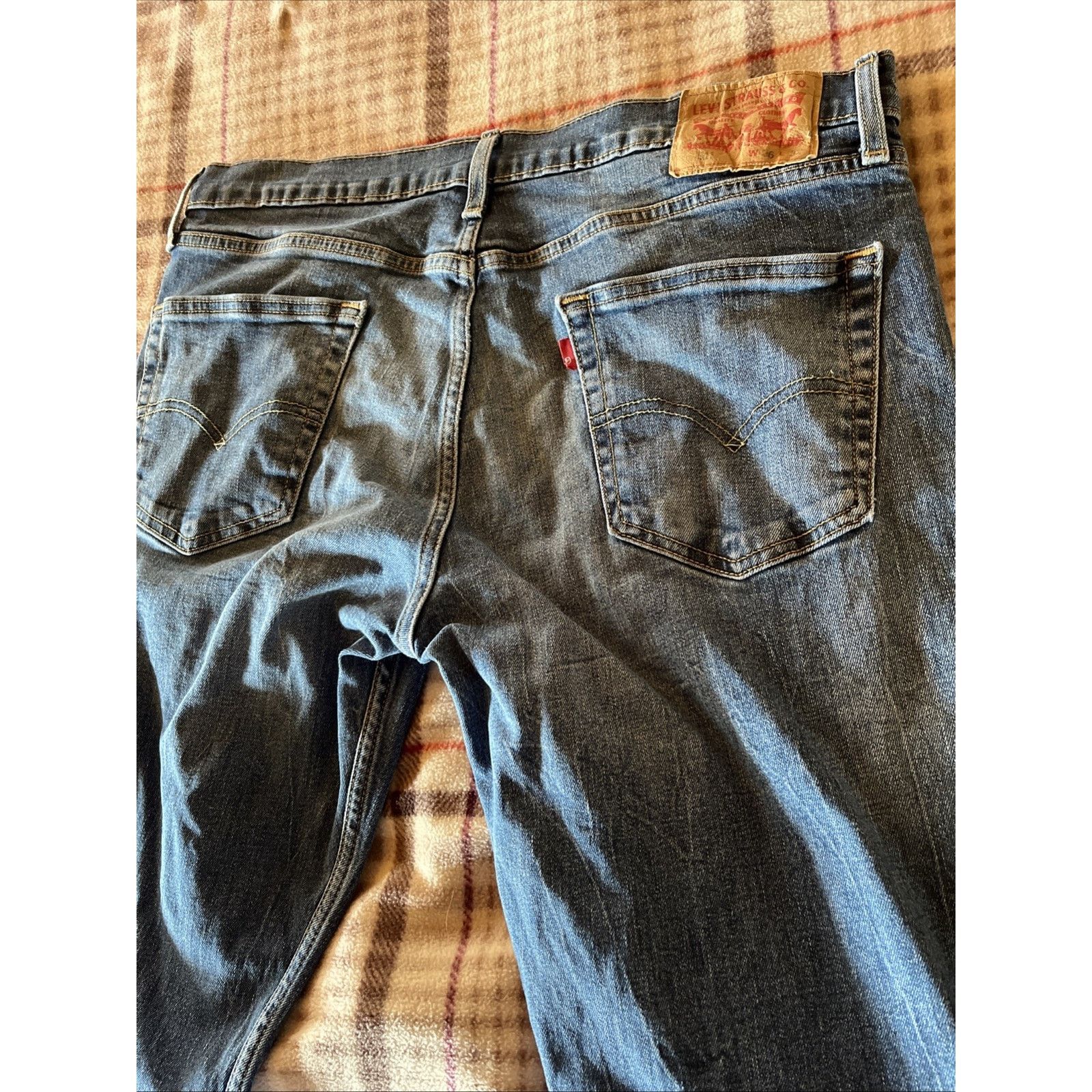 Levi's Levi's 511 Jeans Men's 36x32 Blue Slim Straight Leg Denim Size US 36 / EU 52 - 11 Thumbnail