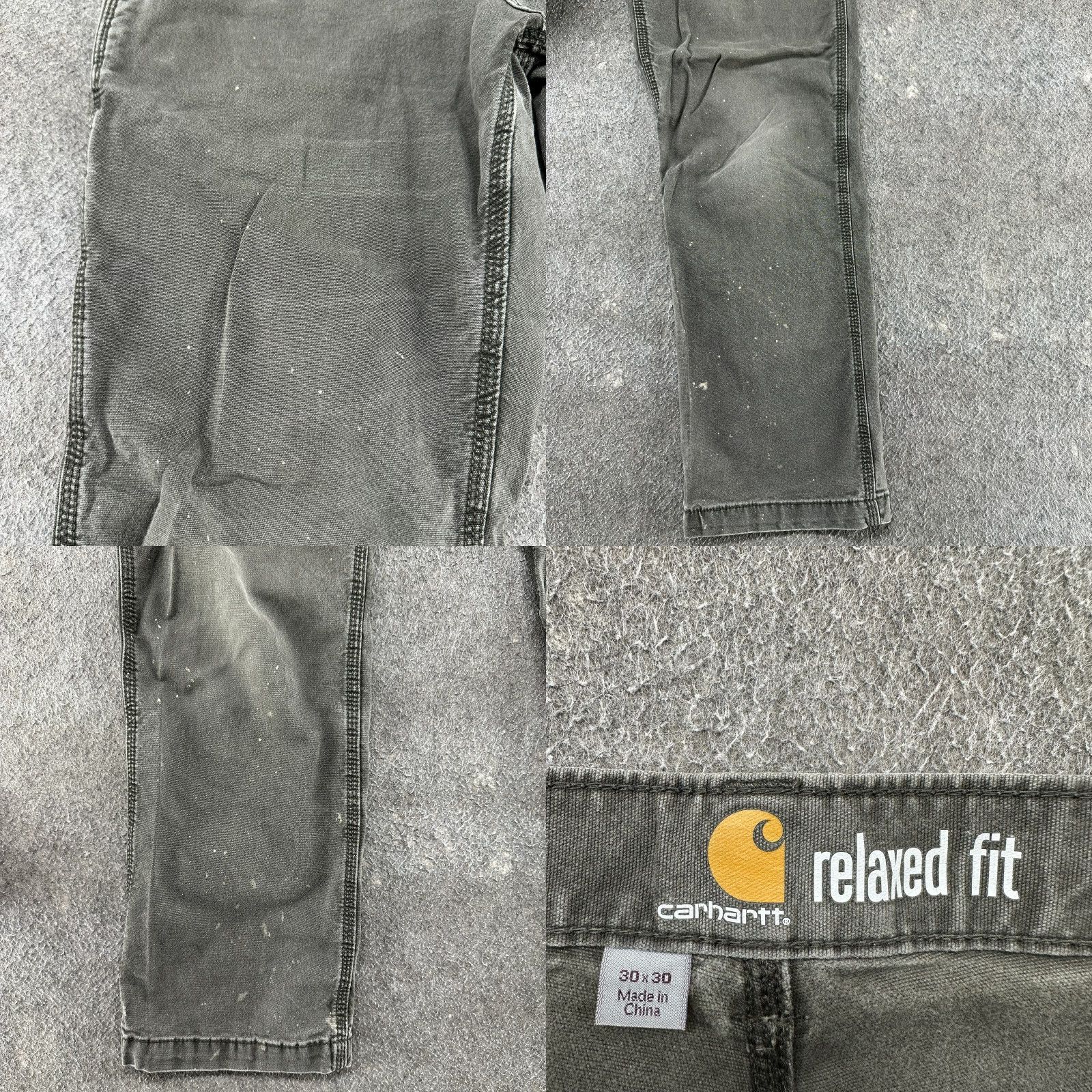 Carhartt Carhartt Pants Mens 30x30 Brown Carpenter Relaxed Fit Cotton Workwear Stretch Size US 30 / EU 46 - 8 Thumbnail