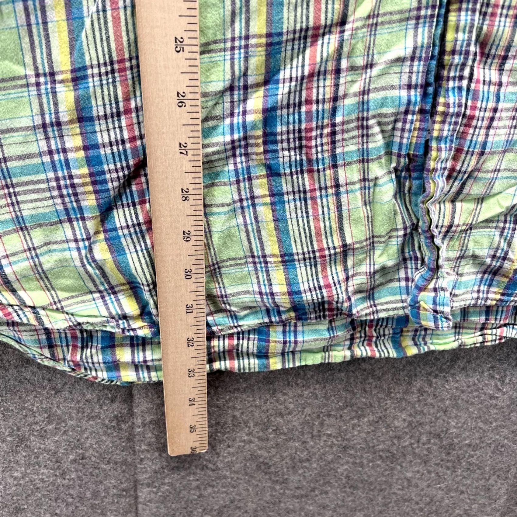 Ralph Lauren VINTAGE Ralph Lauren Shirt Men XXL Green Blue Plaid Button-Down Casual Preppy Modern Day Size US XXL / EU 58 / 5 - 6 Thumbnail