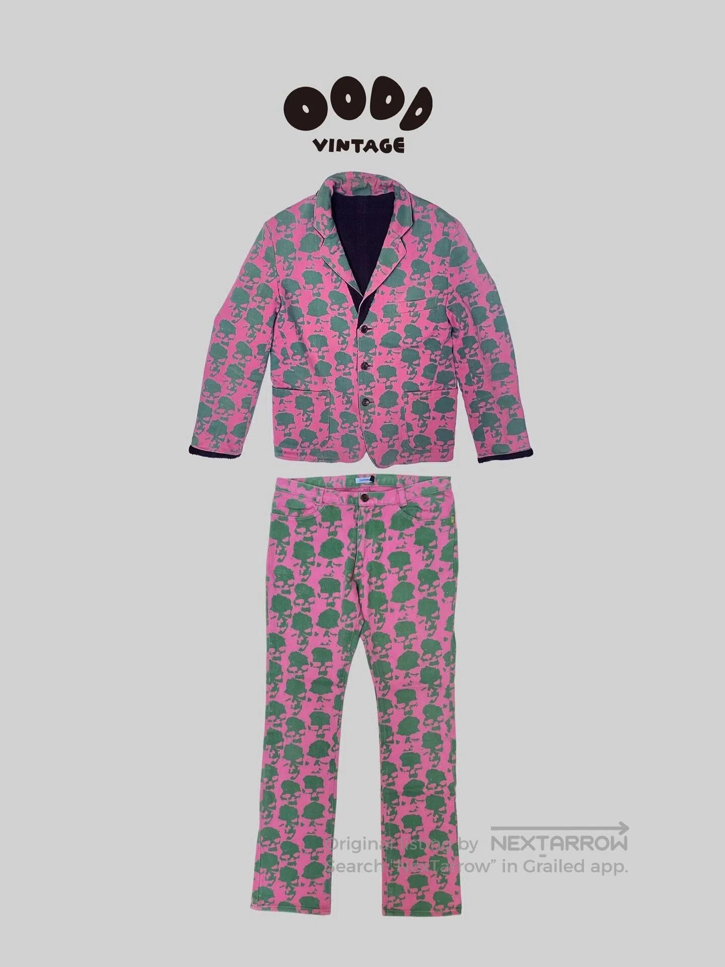 Undercover Undercover Pink Skull Jacket Set. Size US M / EU 48-50 / 2 - 1 Thumbnail