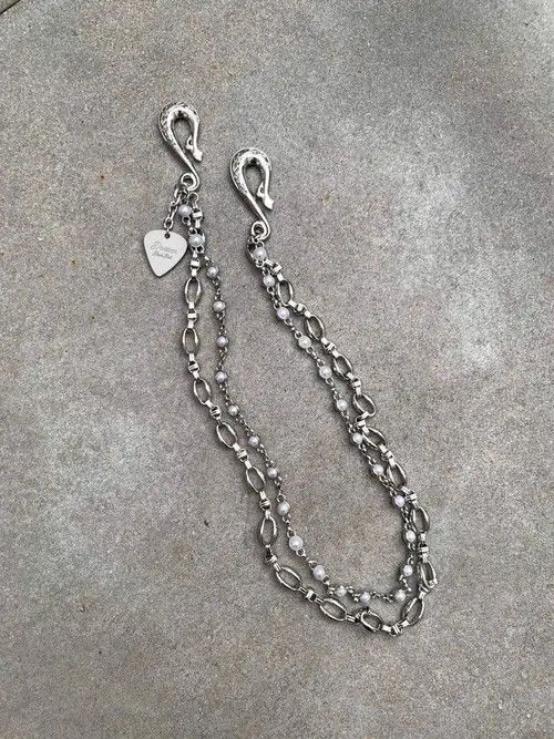 Jewelry 52 Layer Natural Echo Pearled Wallet Chain Size ONE SIZE - 2 Thumbnail