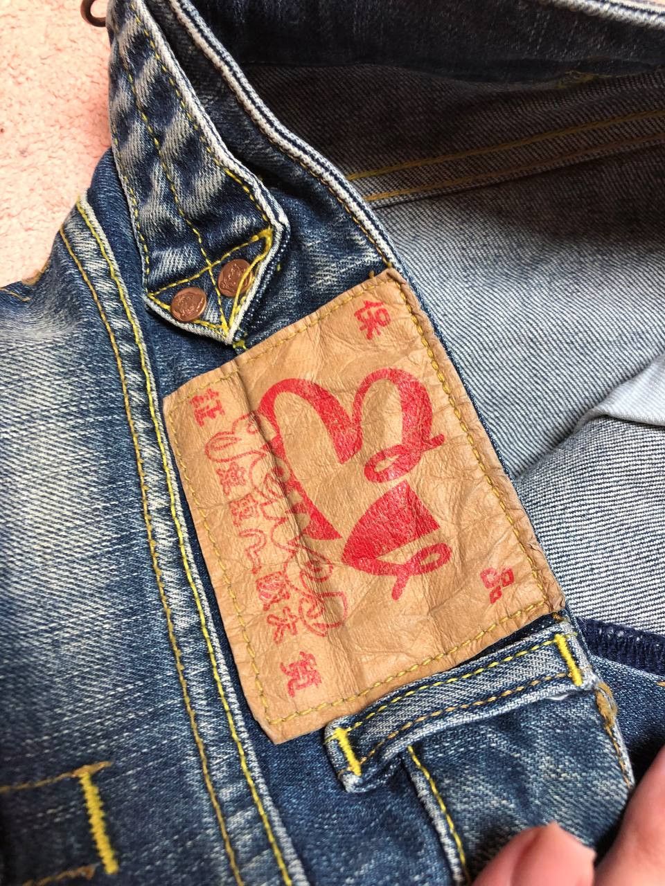 Evisu Vintage Evisu Flared Denim Jeans Size 30 Size 30" / US 8 / IT 44 - 5 Thumbnail