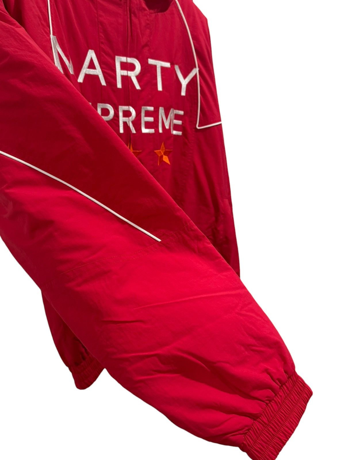 Nahmias NAHMIAS x A24 Marty Supreme Classic Warm Up Jacket USA Red Size US S / EU 44-46 / 1 - 3 Thumbnail
