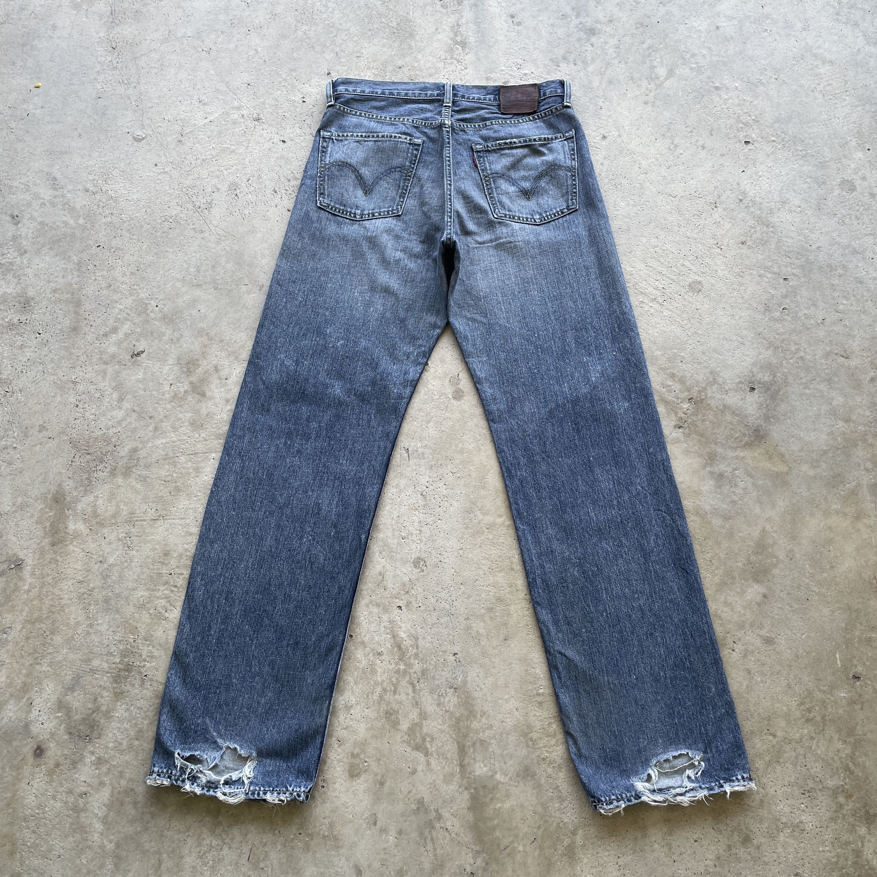 Levi's W32 Vintage Levi’s 503 Faded Denim Distressed Jeans Pants Size US 32 / EU 48 - 14 Thumbnail