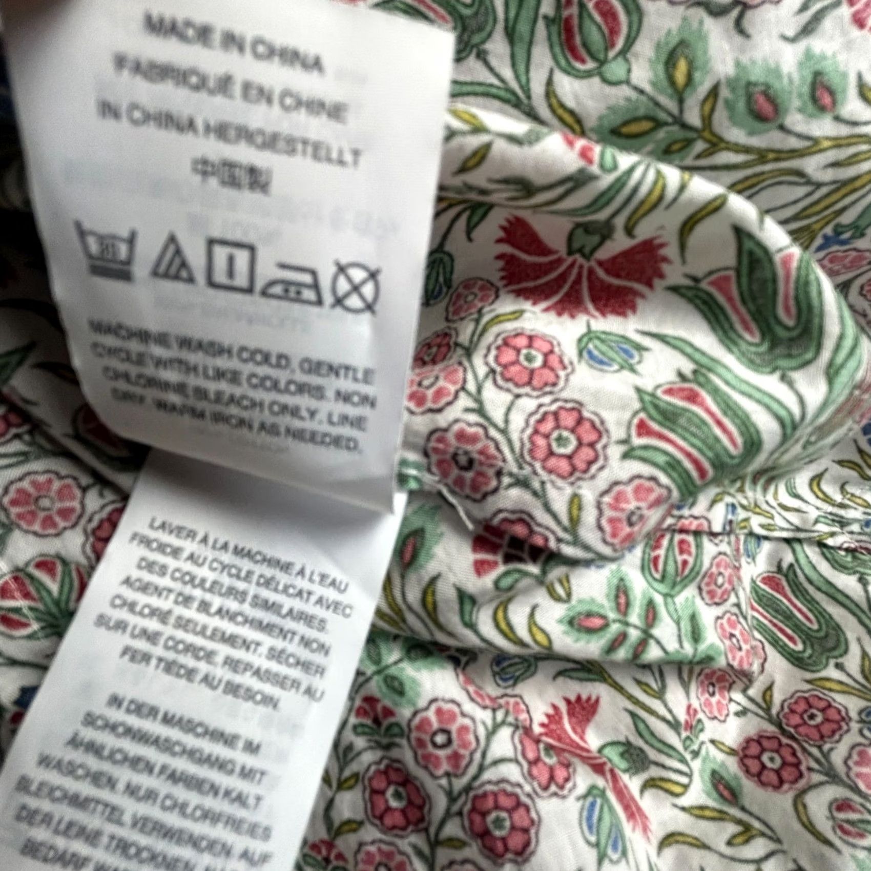 J.Crew Liberty Art Fabrics For J.Crew Womens Floral Long Sleeve Button-Up Shirt Size 4 Size S / US 4 / IT 40 - 5 Thumbnail