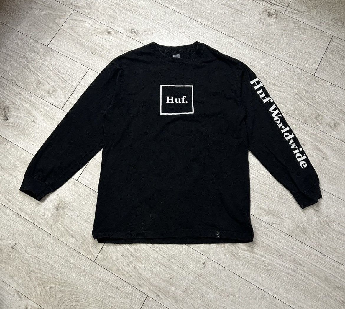 Other HUF Worldwide Long Sleeve Tee Black Size L Size US L / EU 52-54 / 3 - 1 Thumbnail