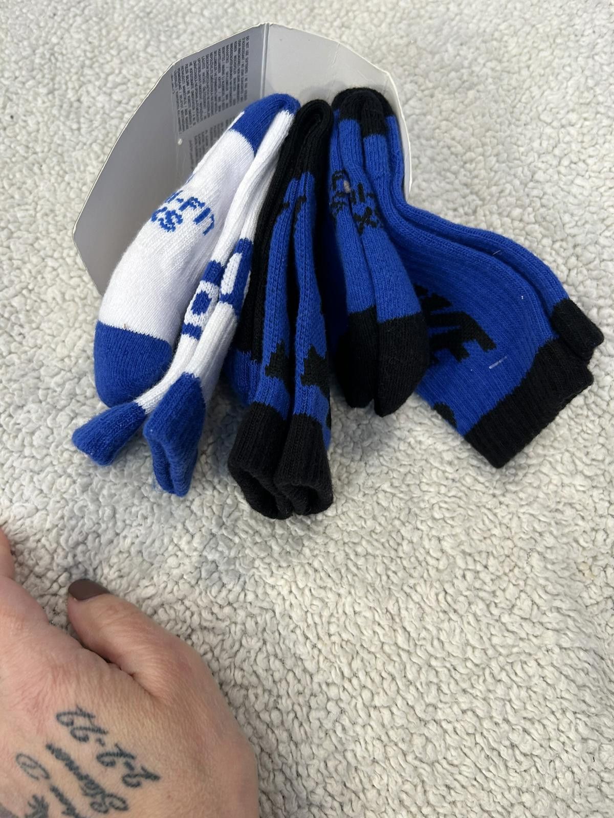Nike Nike Youth 3-Pack Cushioned Crew Socks Size ONE SIZE - 4 Thumbnail
