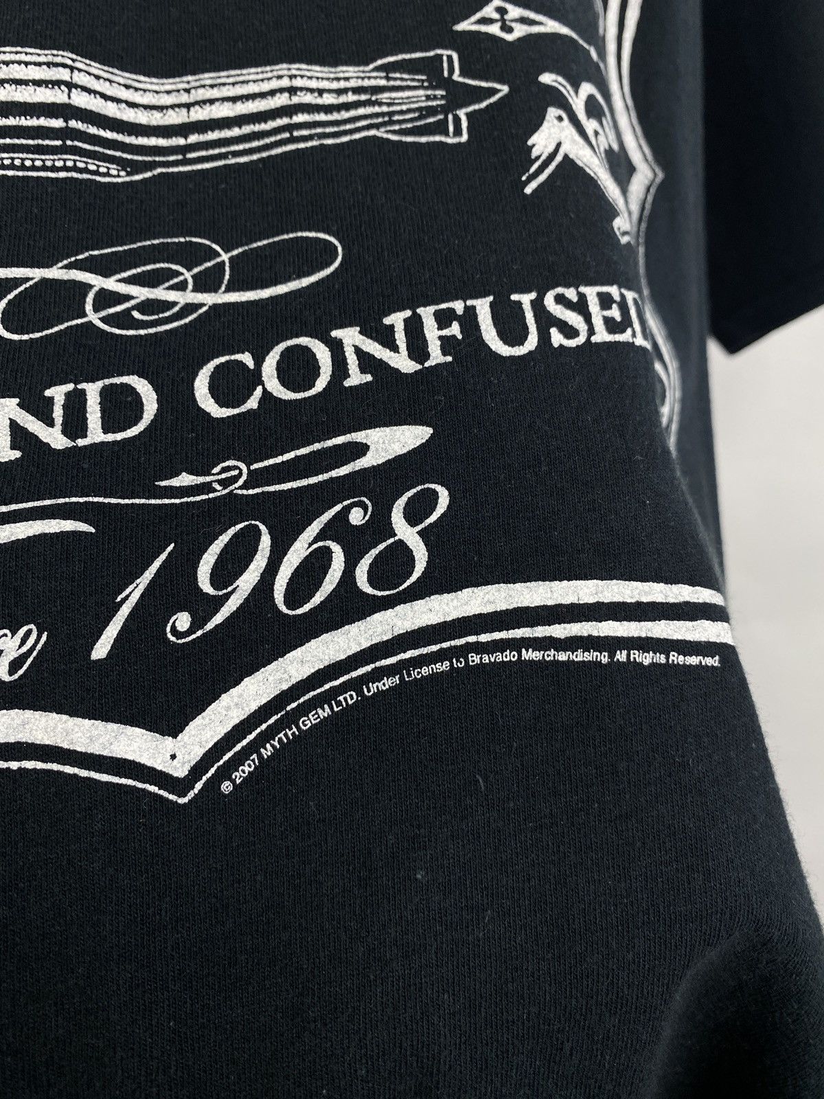 Led Zeppelin 🇬🇧 Vintage Led Zeppelin 1968 Concert T-Shirt Reprint 2007 Y2K Size US L / EU 52-54 / 3 - 5 Thumbnail