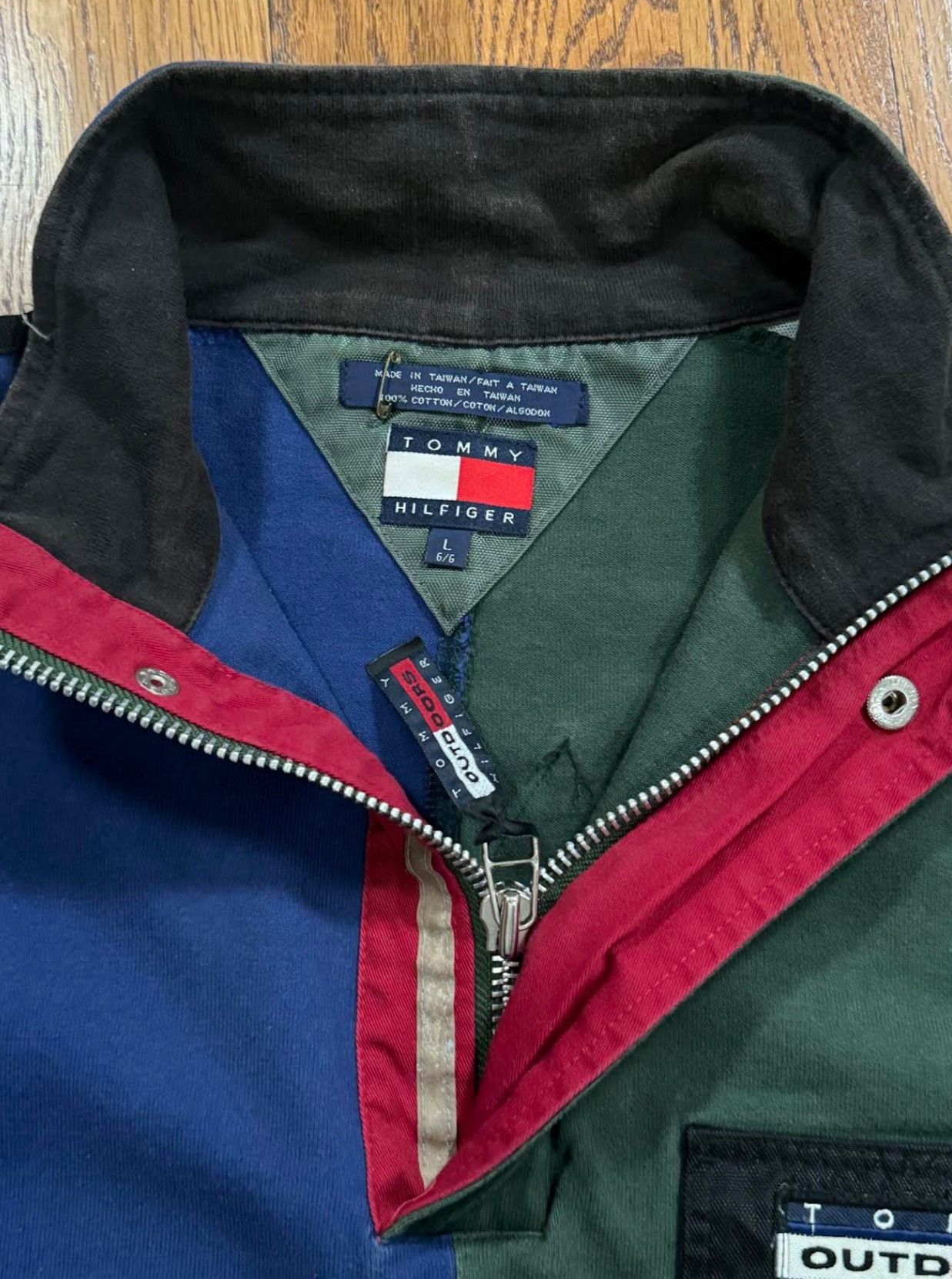 Tommy Hilfiger Vintage Tommy Hilfiger Outdoors Expedition Rugby (Size L) Size US L / EU 52-54 / 3 - 3 Thumbnail