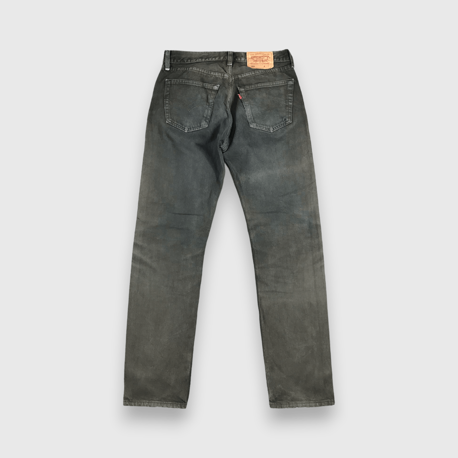 Levi's Vintage 90s Ripped Levis 501 Earth Tone Jeans-J1550 Size US 31 - 2 Thumbnail