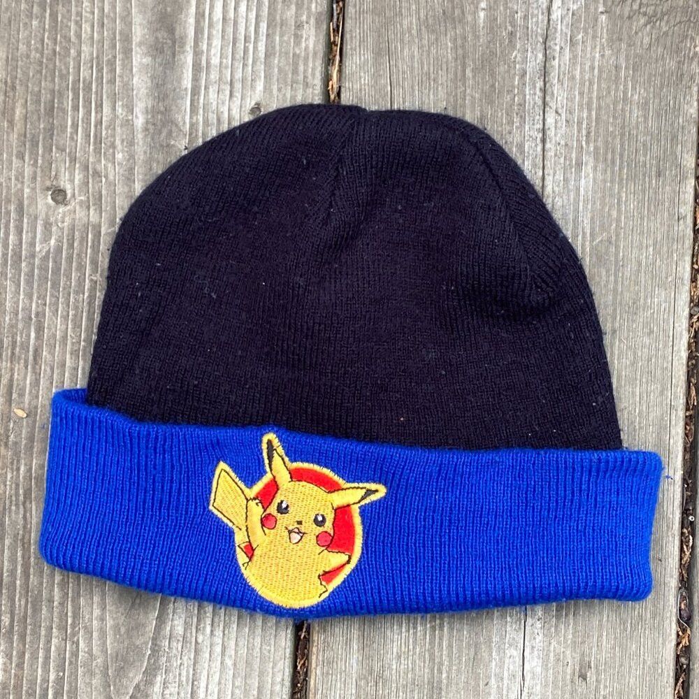 Pokemon × Vintage Vintage 1999 Pokemon Beanie Hat Nintendo Branded Size ONE SIZE - 2 Thumbnail