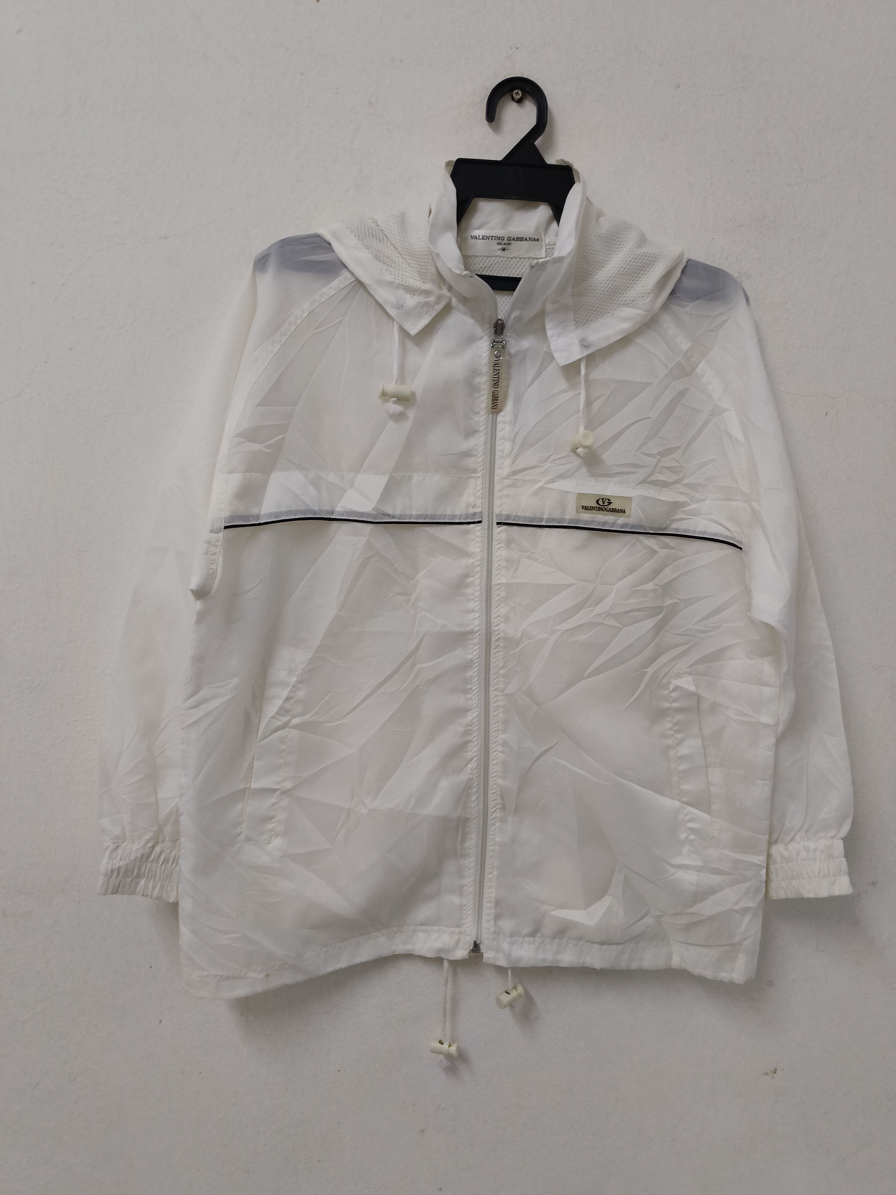 Designer × Valentino Valentino Gabbana hooded Light Jacket Size US M / EU 48-50 / 2 - 5 Thumbnail