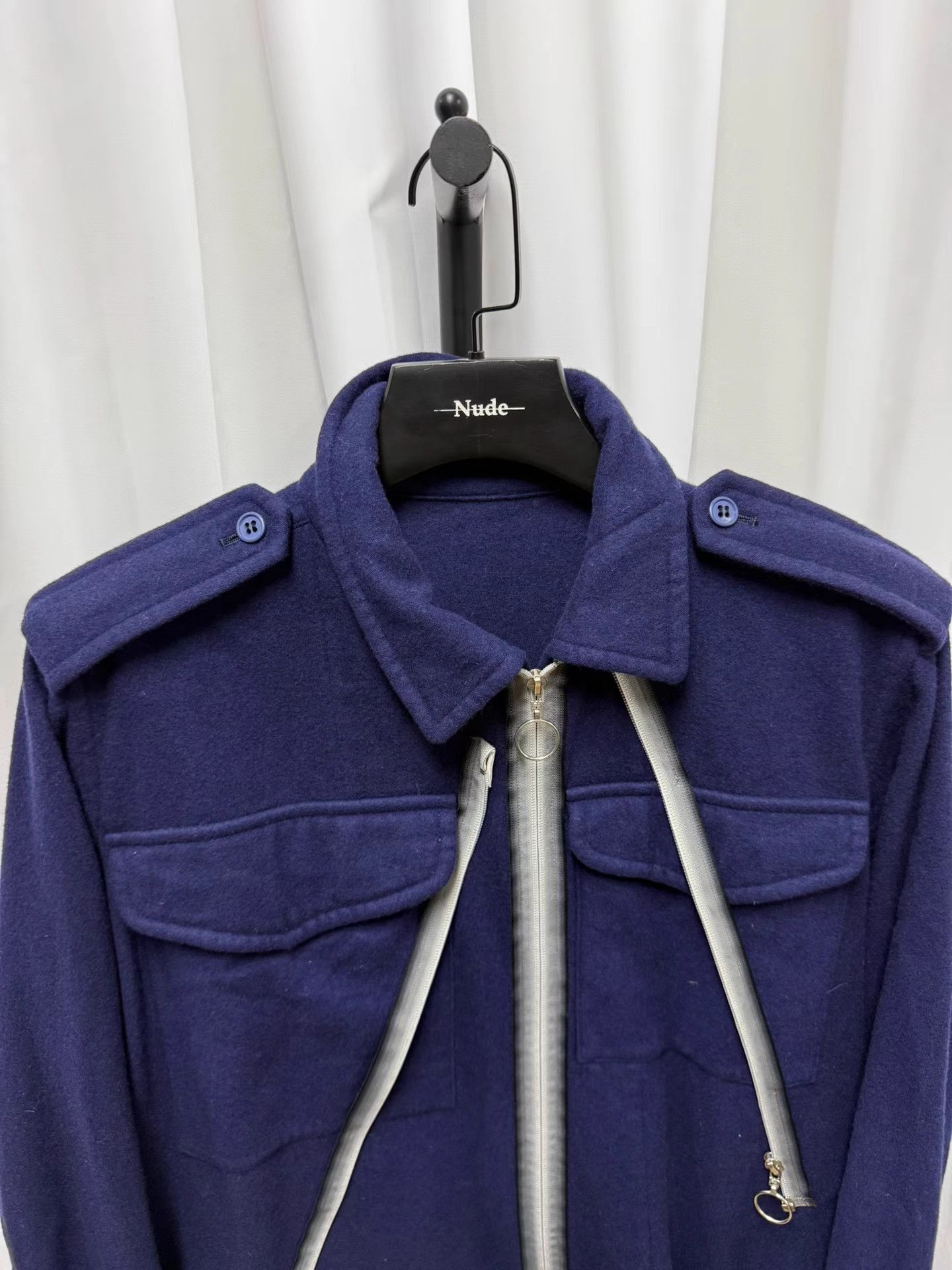 Yohji Yamamoto Yohji Yamamoto Main Line Gradient Zip Jacket K20 Size US M / EU 48-50 / 2 - 4 Thumbnail