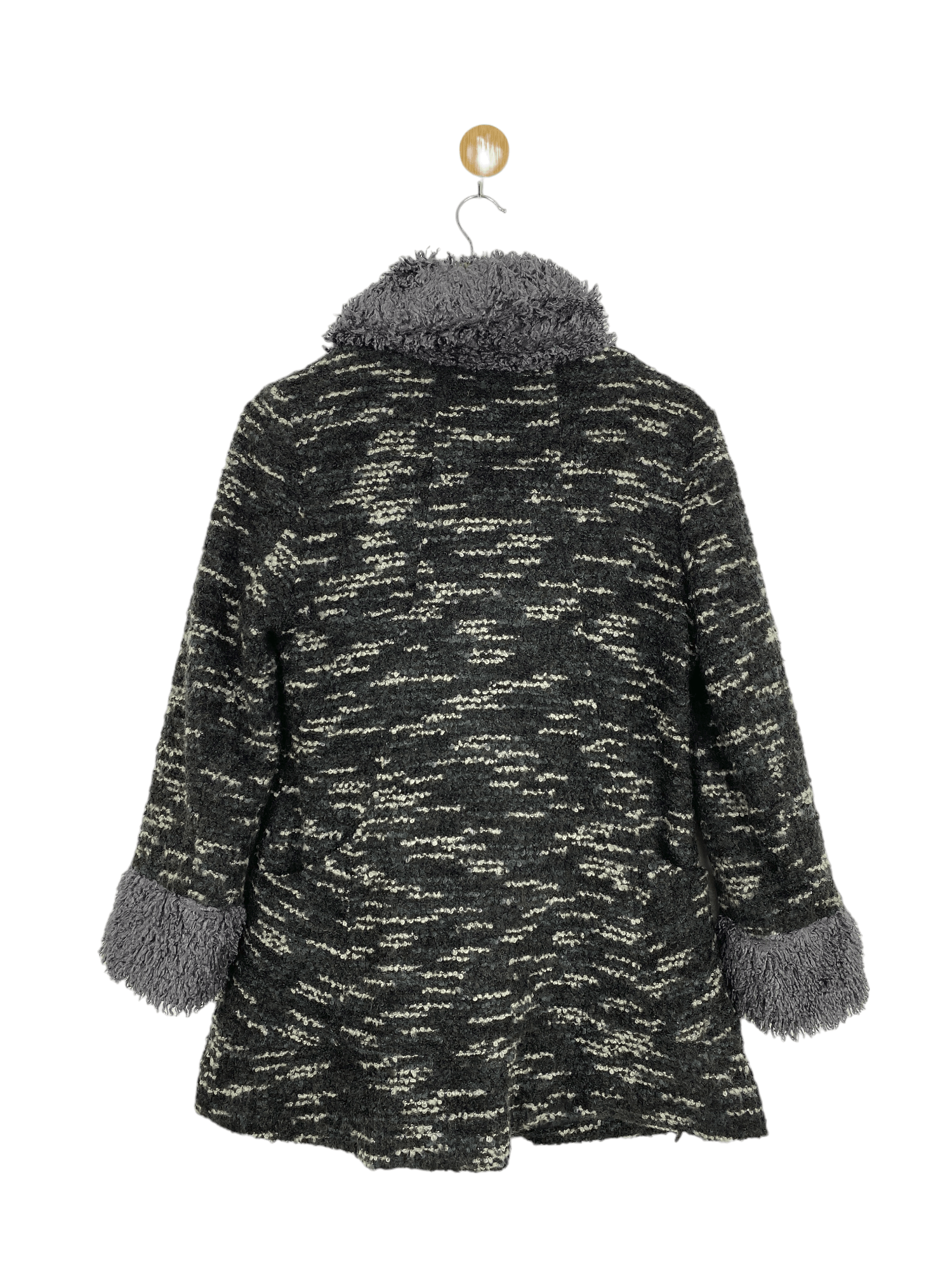 If Six Was Nine × Japanese Brand Vintage Japanese Brand Sherpa Knit Wool Jacket MJ0069Z Size US M / EU 48-50 / 2 - 2 Thumbnail
