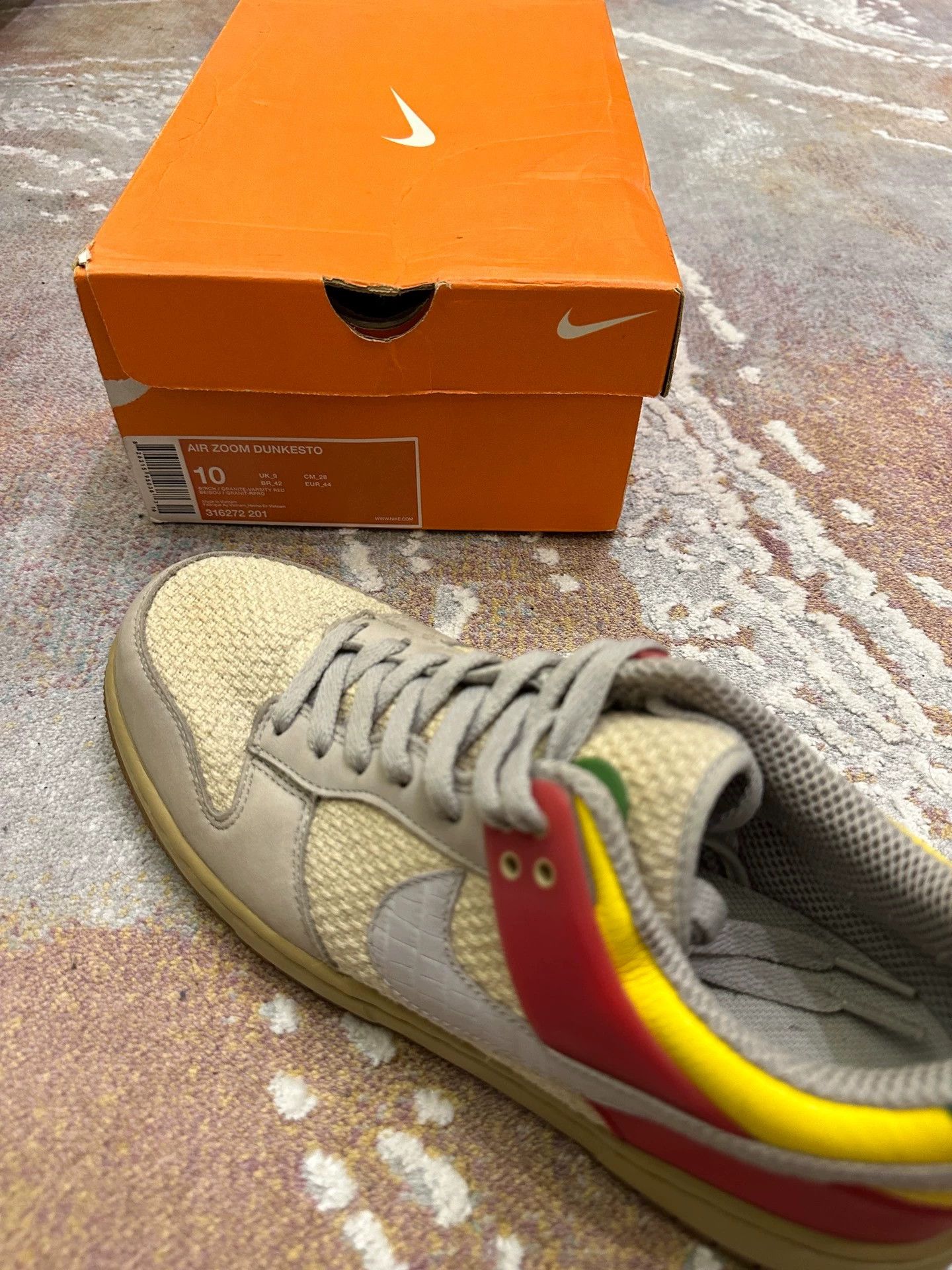 Nike Nike Zoom Air Dunk Jamaica EUR44 95 New Size US 10 / EU 43 - 6 Thumbnail