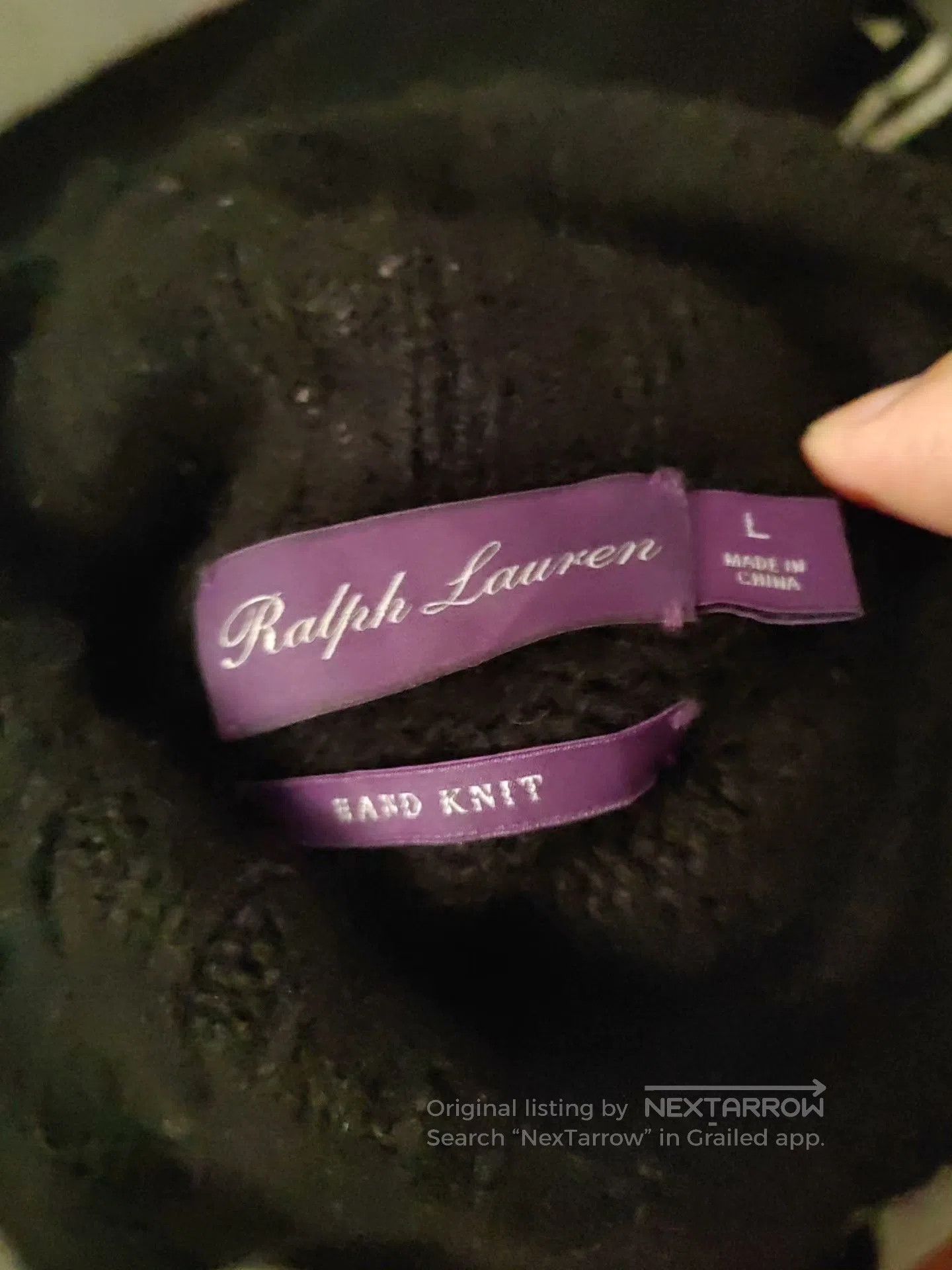 Ralph Lauren Purple Label Ralph Lauren Purple Label Western Bullhead Cashmere Sweater Size US L / EU 52-54 / 3 - 5 Thumbnail